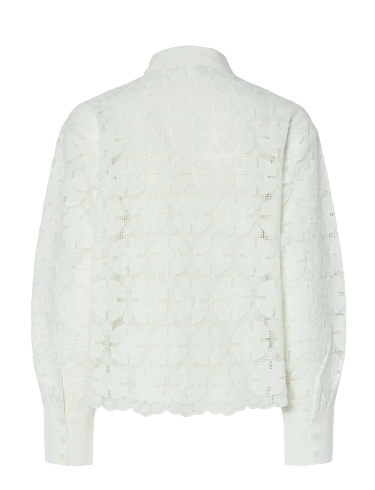 YAS - YASMILLO LS SHIRT - langärmlige hemden - star white - 1