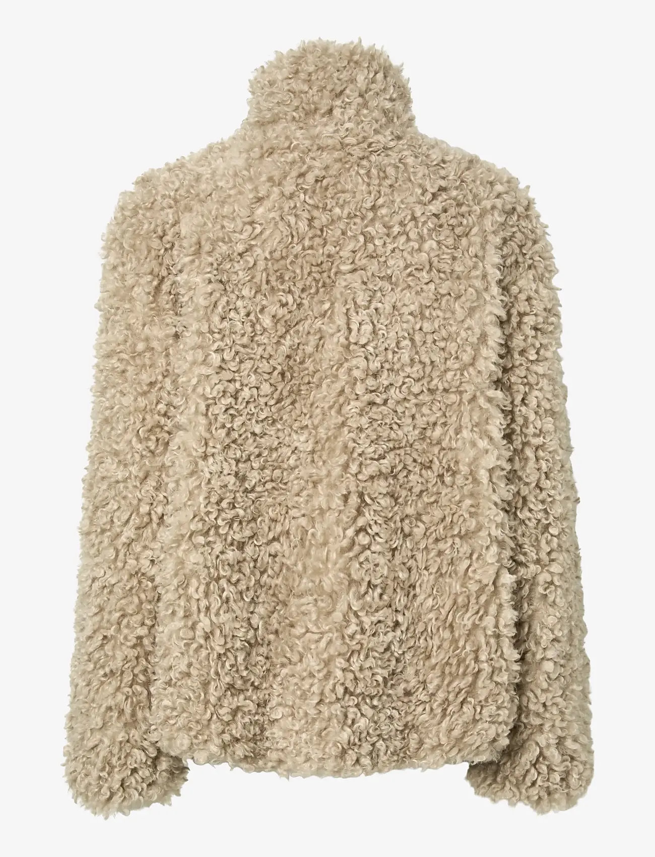 YAS - YASPELICO LS JACKET - fuskpäls - travertine - 2