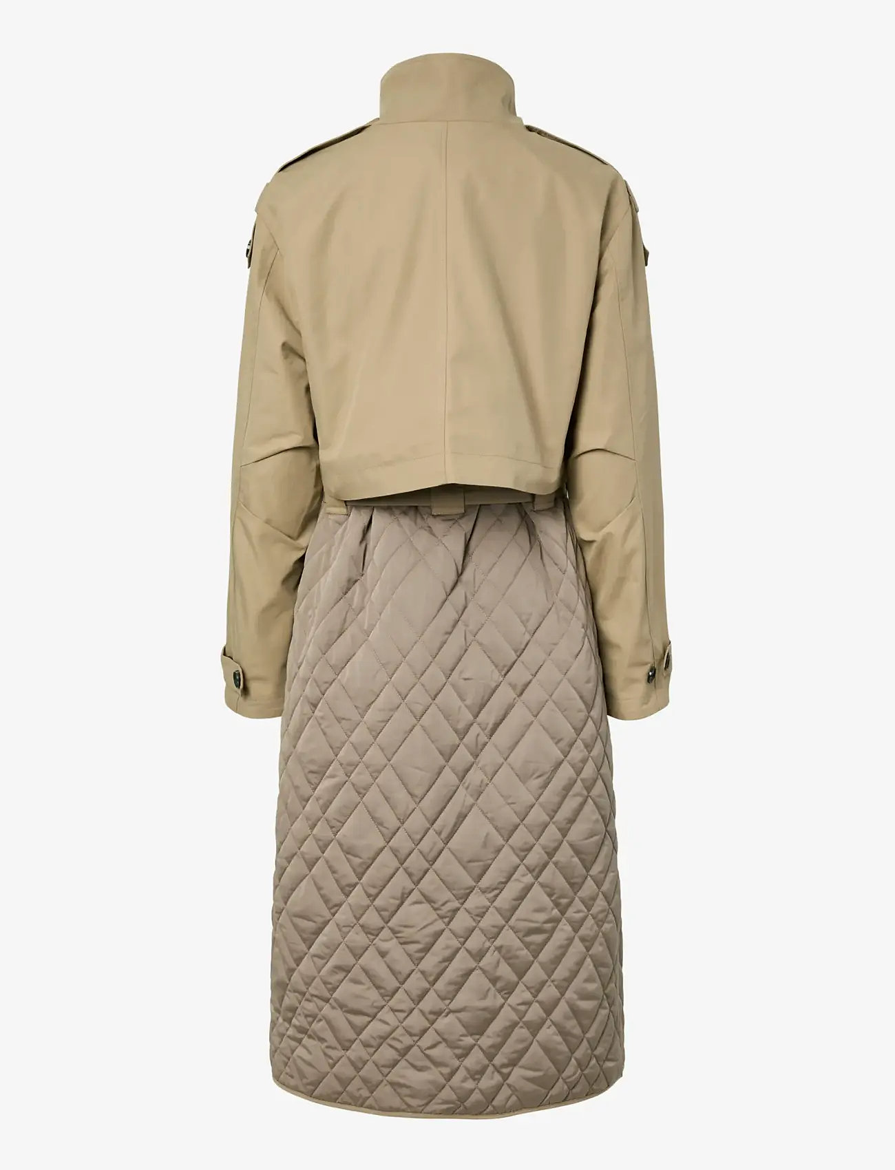 YAS - YASPRIXO LS COAT - trenchcoats - sepia tint - 2