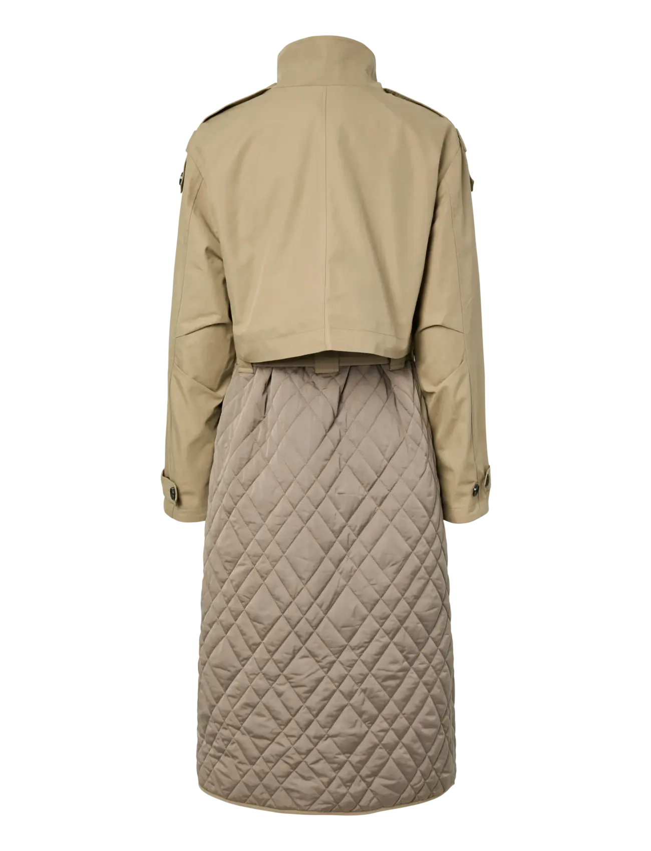 YAS - YASPRIXO LS COAT - trenchcoats - sepia tint - 2