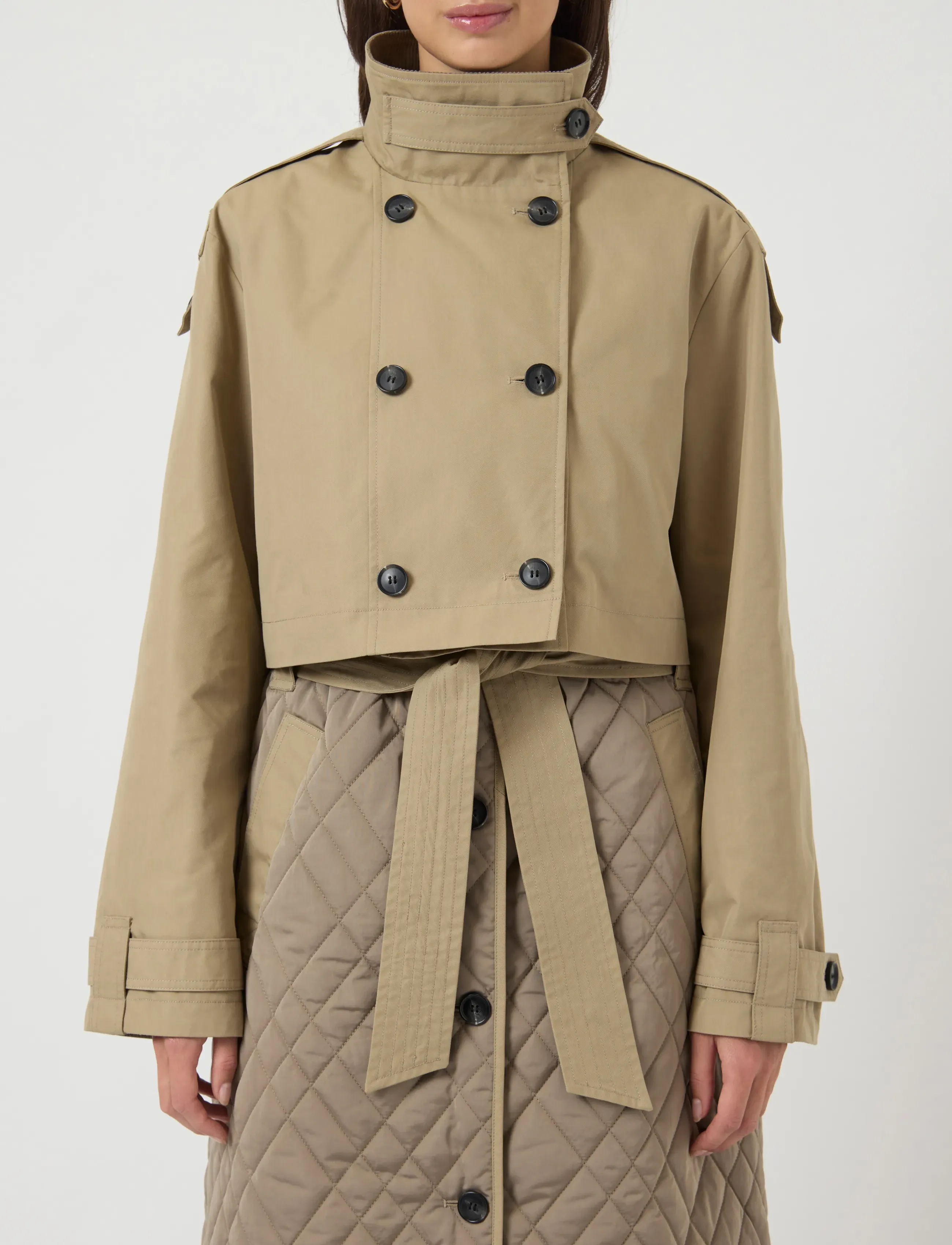 YAS - YASPRIXO LS COAT - trenchcoats - sepia tint - 5