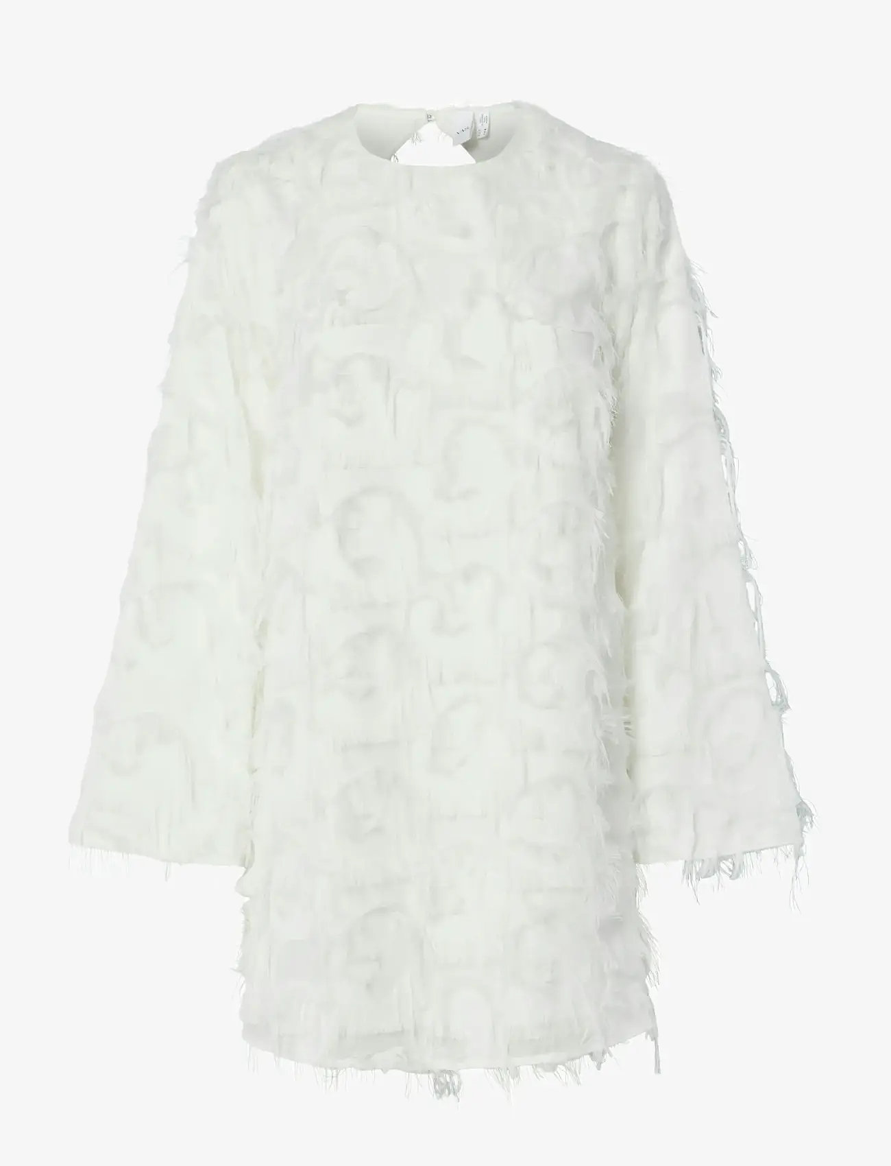 YAS - YASDIO LS MINI DRESS - CELEB - pulmakleidid - star white - 1