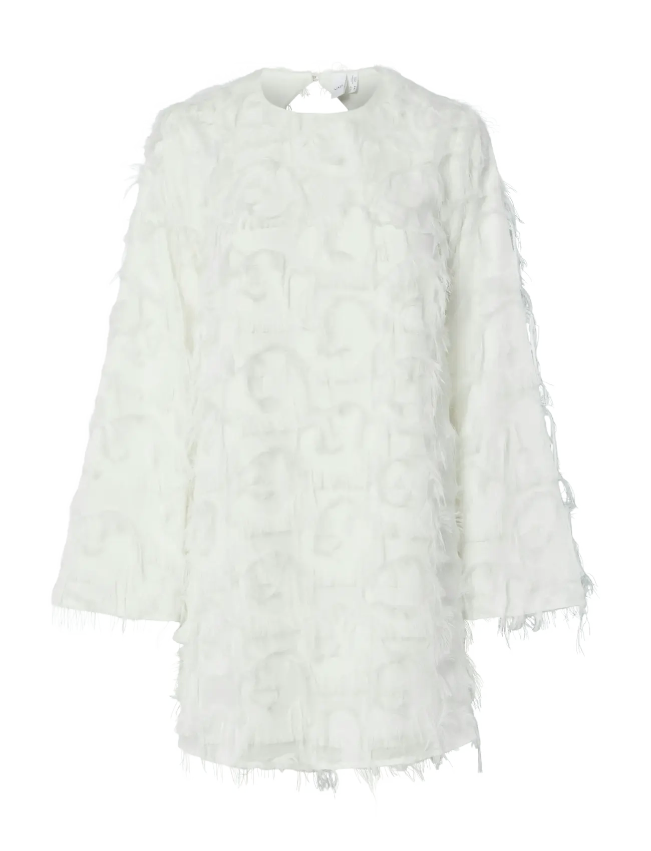 YASDIO LS MINI DRESS - CELEB - STAR WHITE