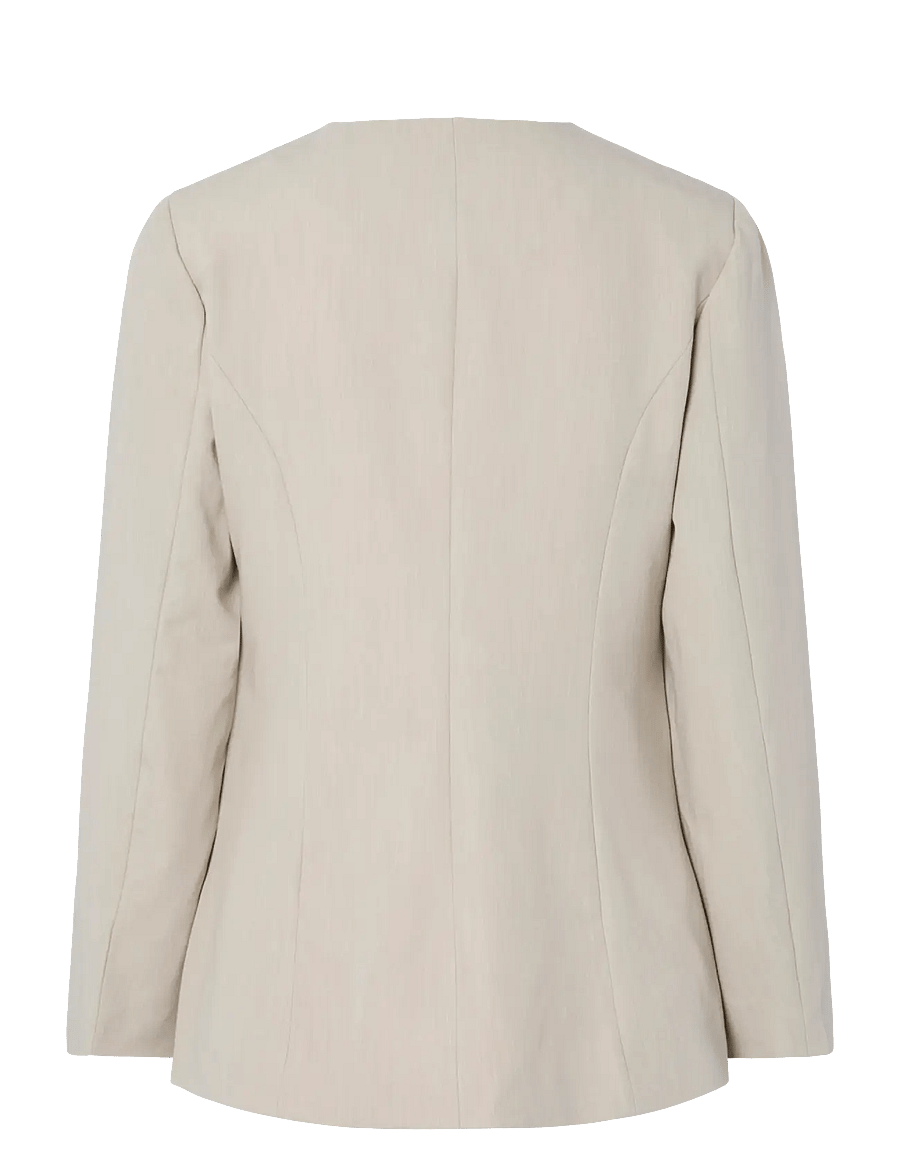 YAS - YASVESTI LS BLAZER - pelican - 2