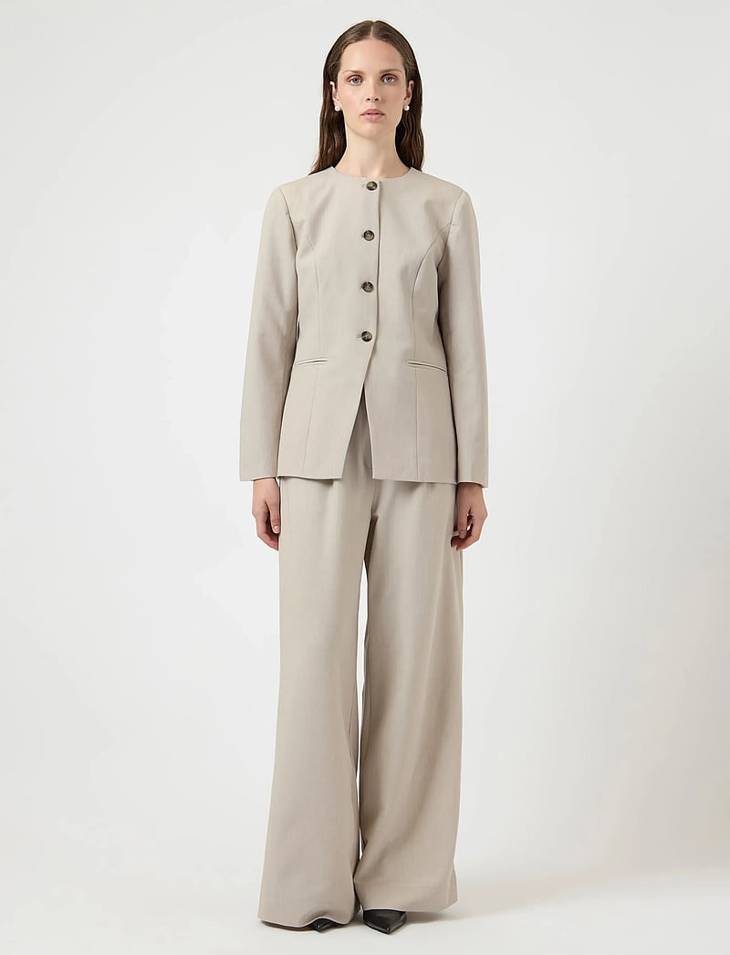 YAS - YASVESTI LS BLAZER - pelican - 4