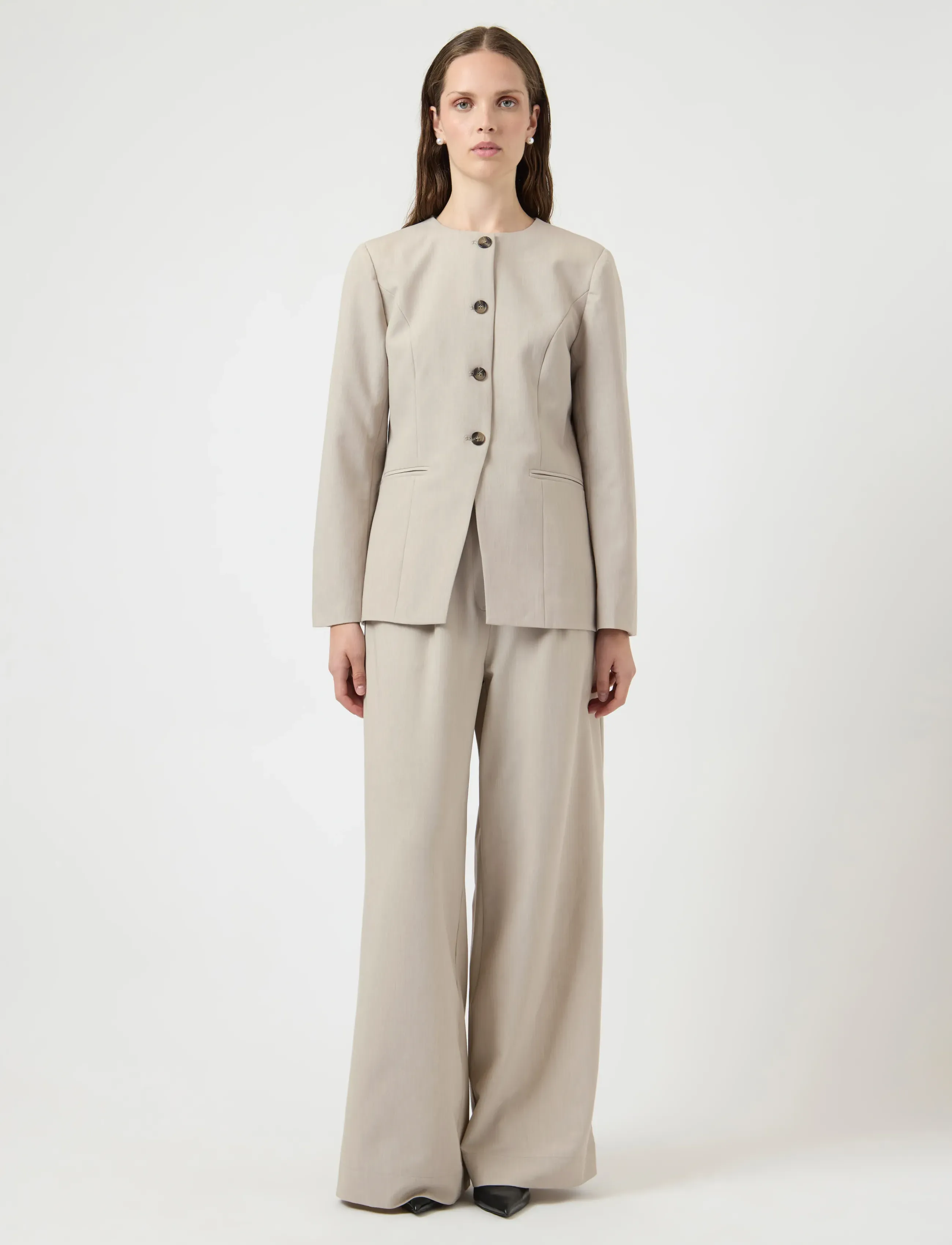 YAS - YASVESTI LS BLAZER - pelican - 4