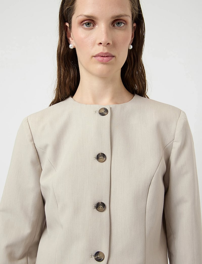 YAS - YASVESTI LS BLAZER - pelican - 5