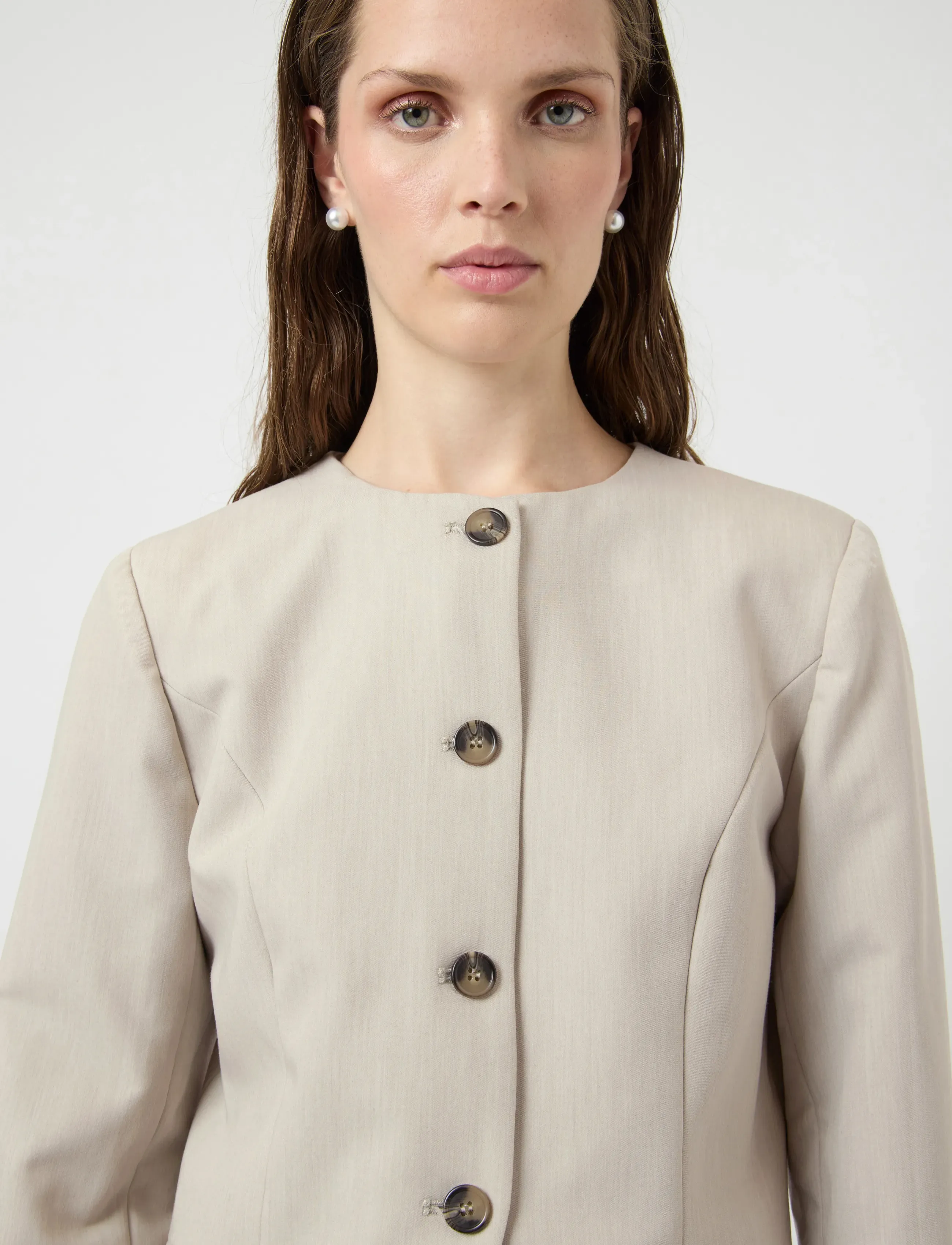 YAS - YASVESTI LS BLAZER - pelican - 5