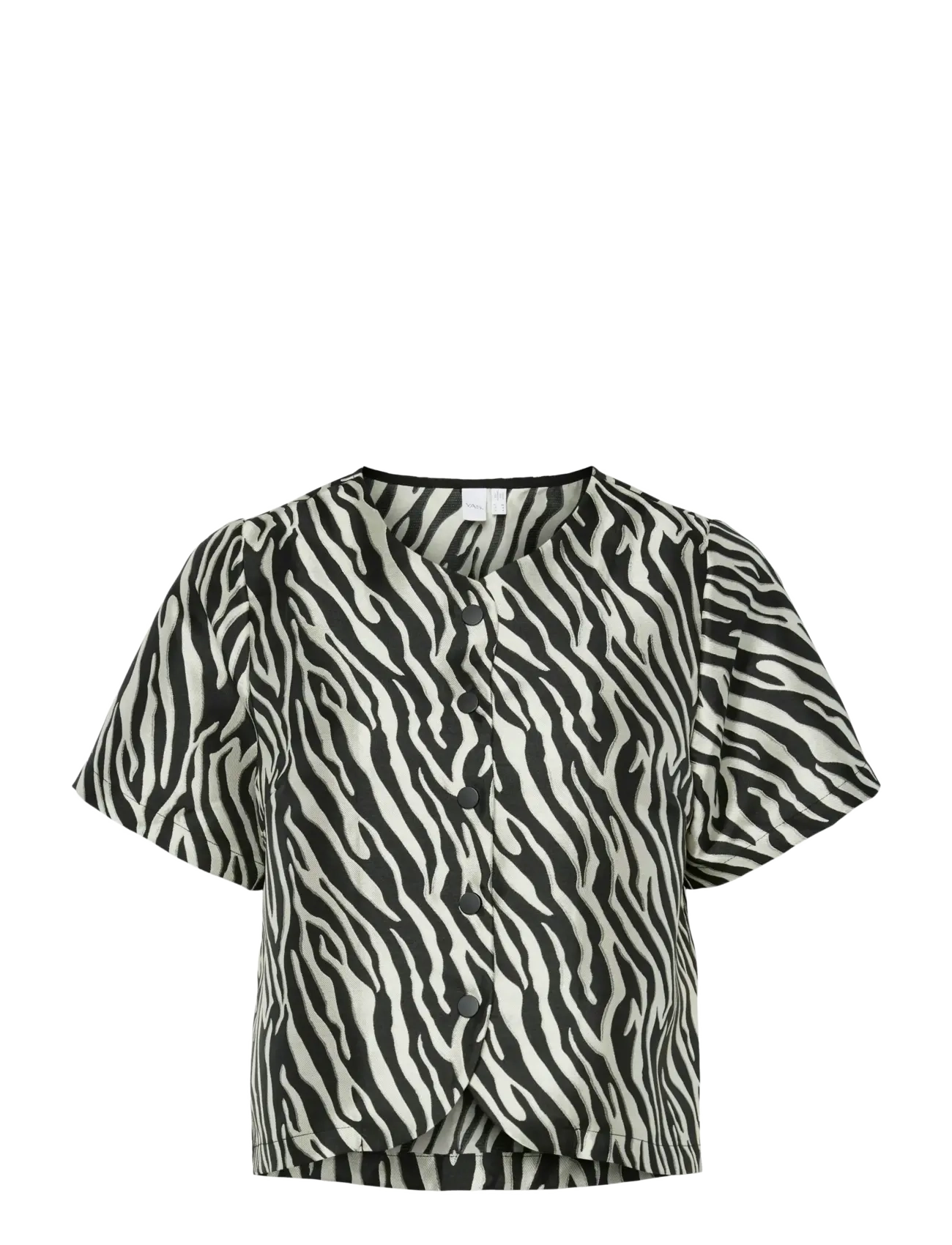 YAS YASZEMA SS TOP - EX - Bluser - BLACK / black