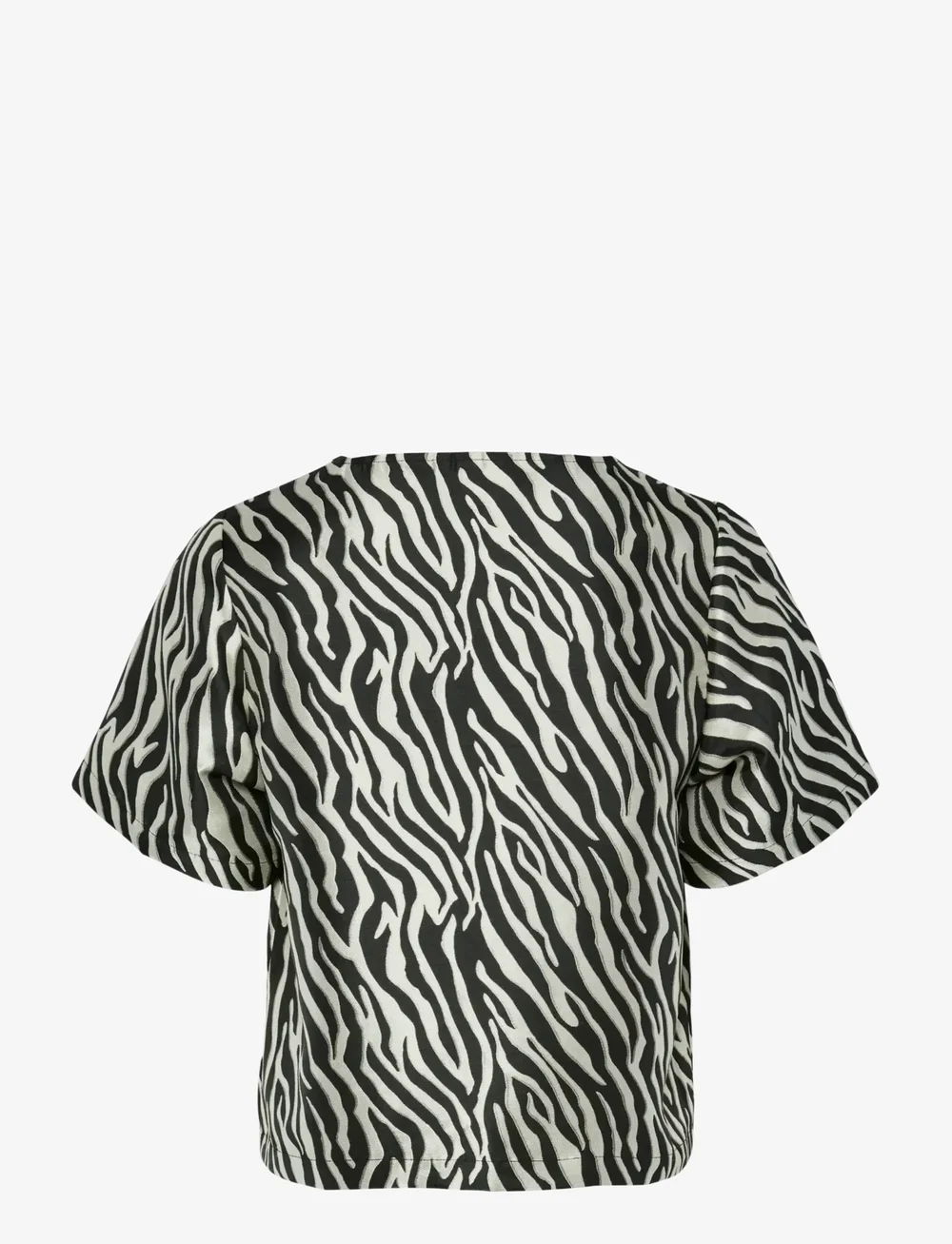 YAS - YASZEMA SS TOP - EX - kortärmade blusar - black - 2