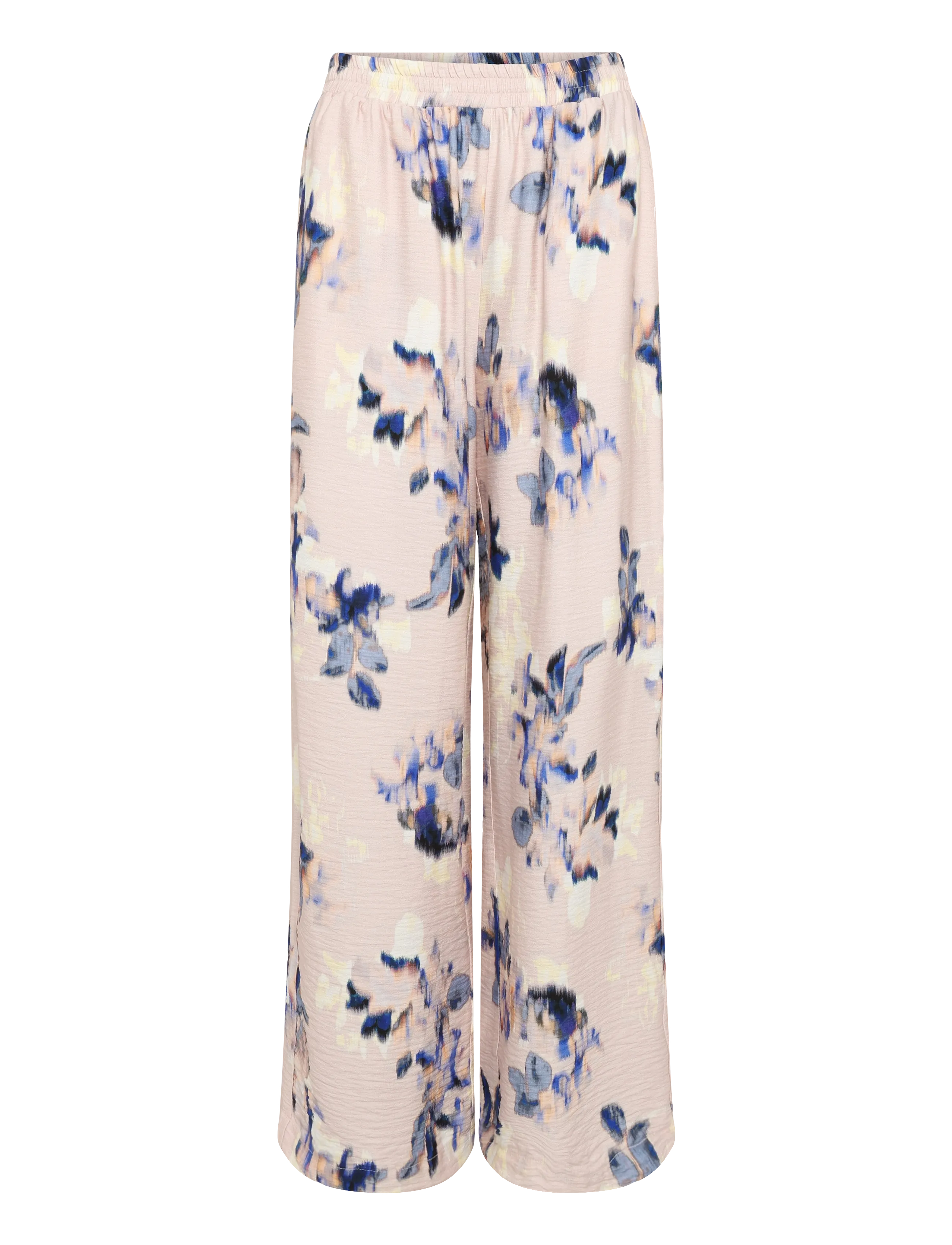 YAS seraki Hw Wide Pant, Kvinder, Højtaljede Vide Ben Bukser, Pink, Str: 40
