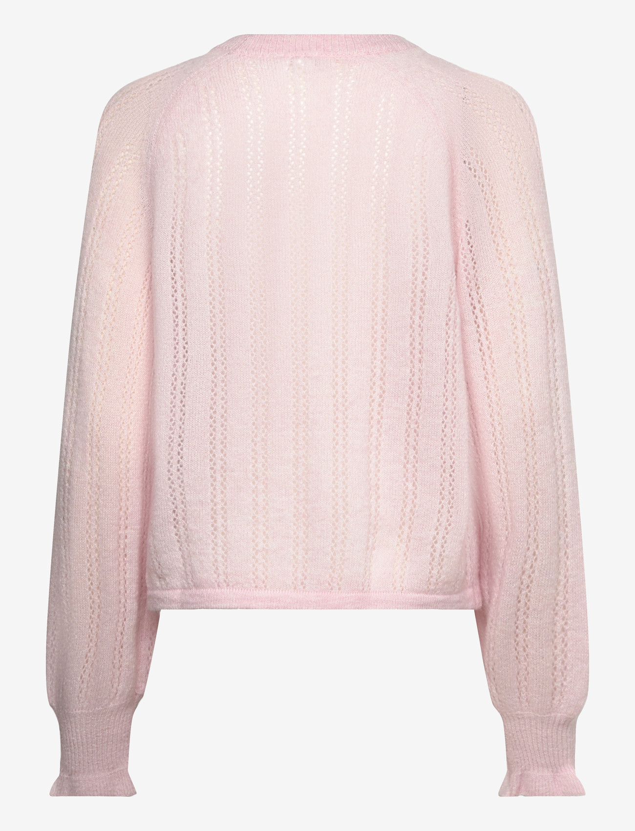 YAS - YASORIMA LS WOOL BLEND KNIT PULLOVER - trøjer - orchid pink - 1
