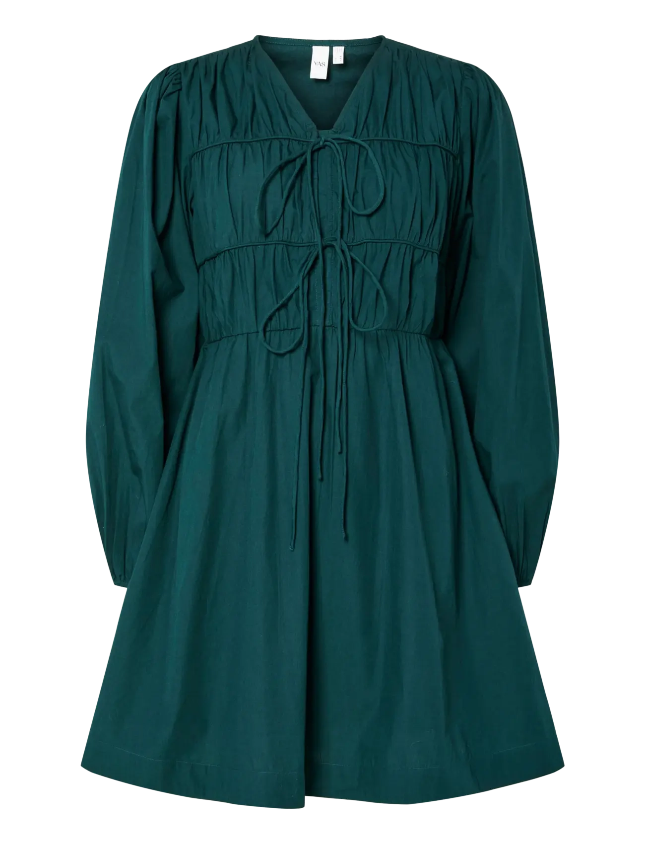 YAS YASEBBA LS DRESS S. NOOS - Y.A.S - PONDEROSA PINE / green