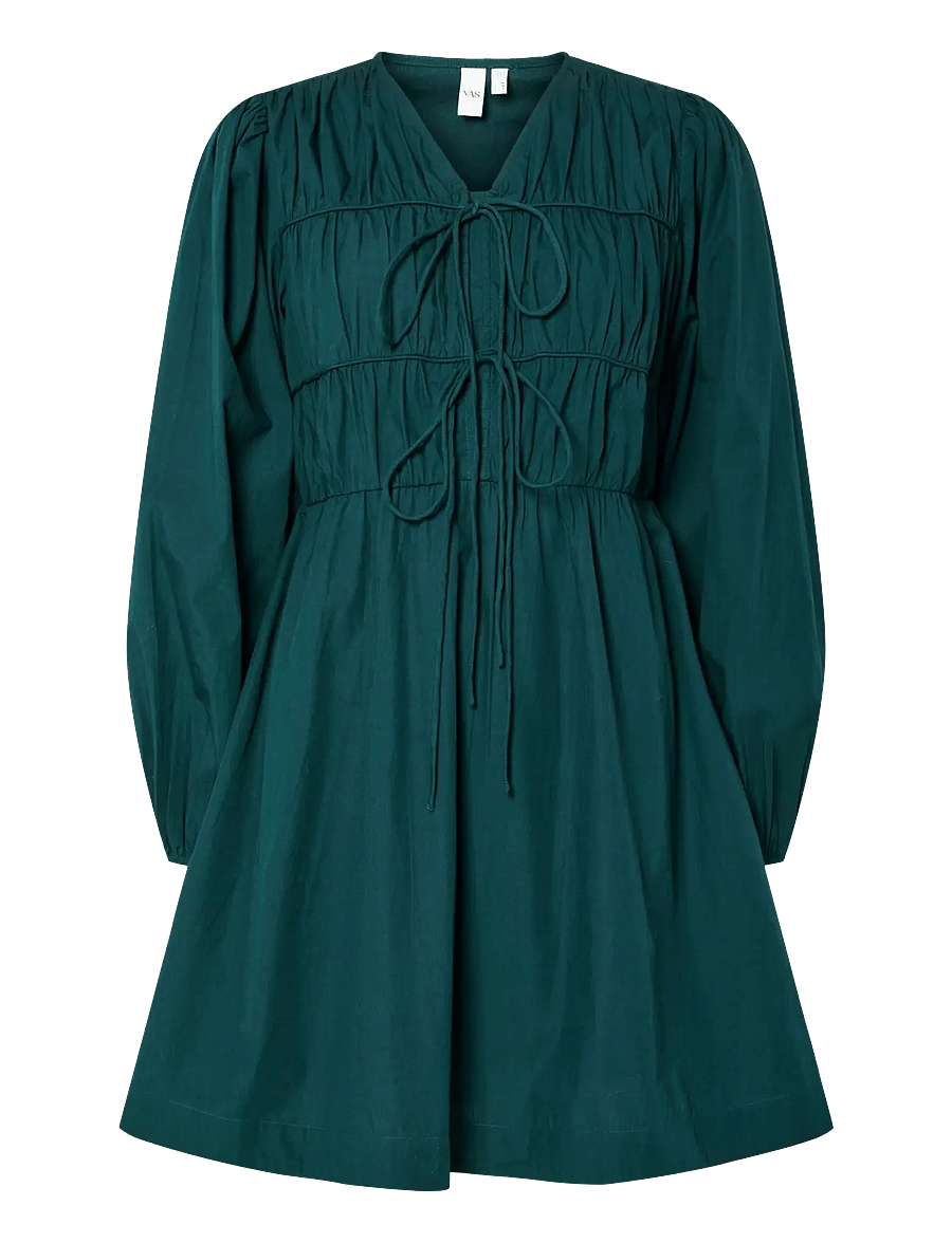 YAS - YASEBBA LS DRESS S. NOOS - kurze kleider - ponderosa pine - 1