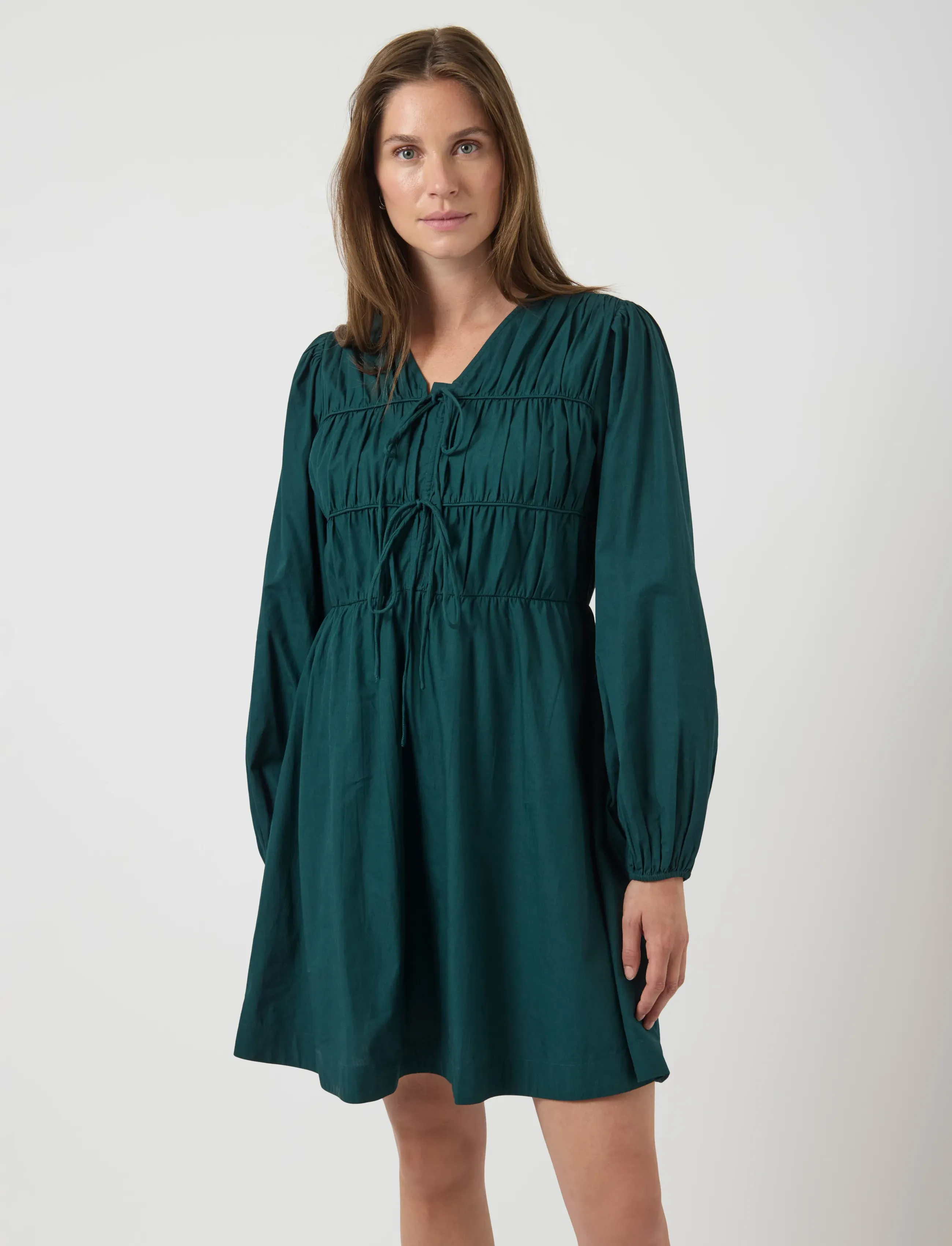 YAS YASEBBA LS DRESS S. NOOS - Kleidid - PONDEROSA PINE / green