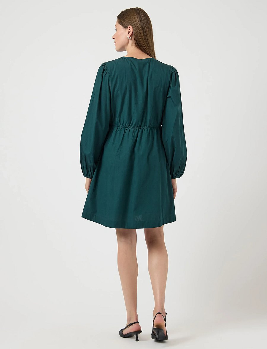 YAS - YASEBBA LS DRESS S. NOOS - kurze kleider - ponderosa pine - 3