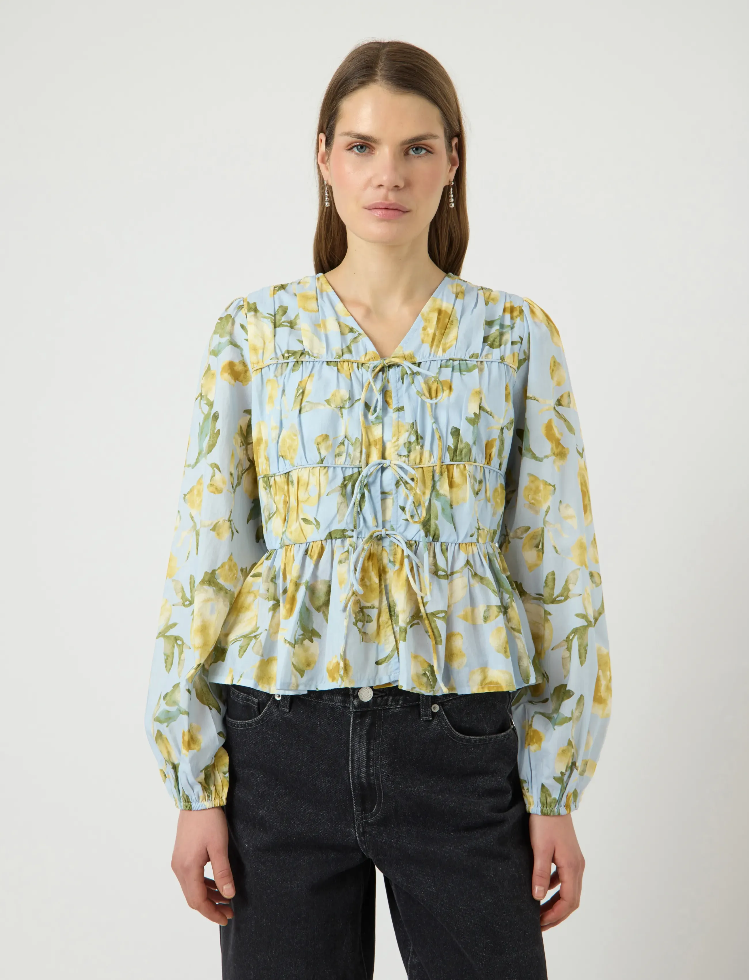 YAS YASEBBA LS TOP S. NOOS - Langärmlige blusen - SKYWAY / multi