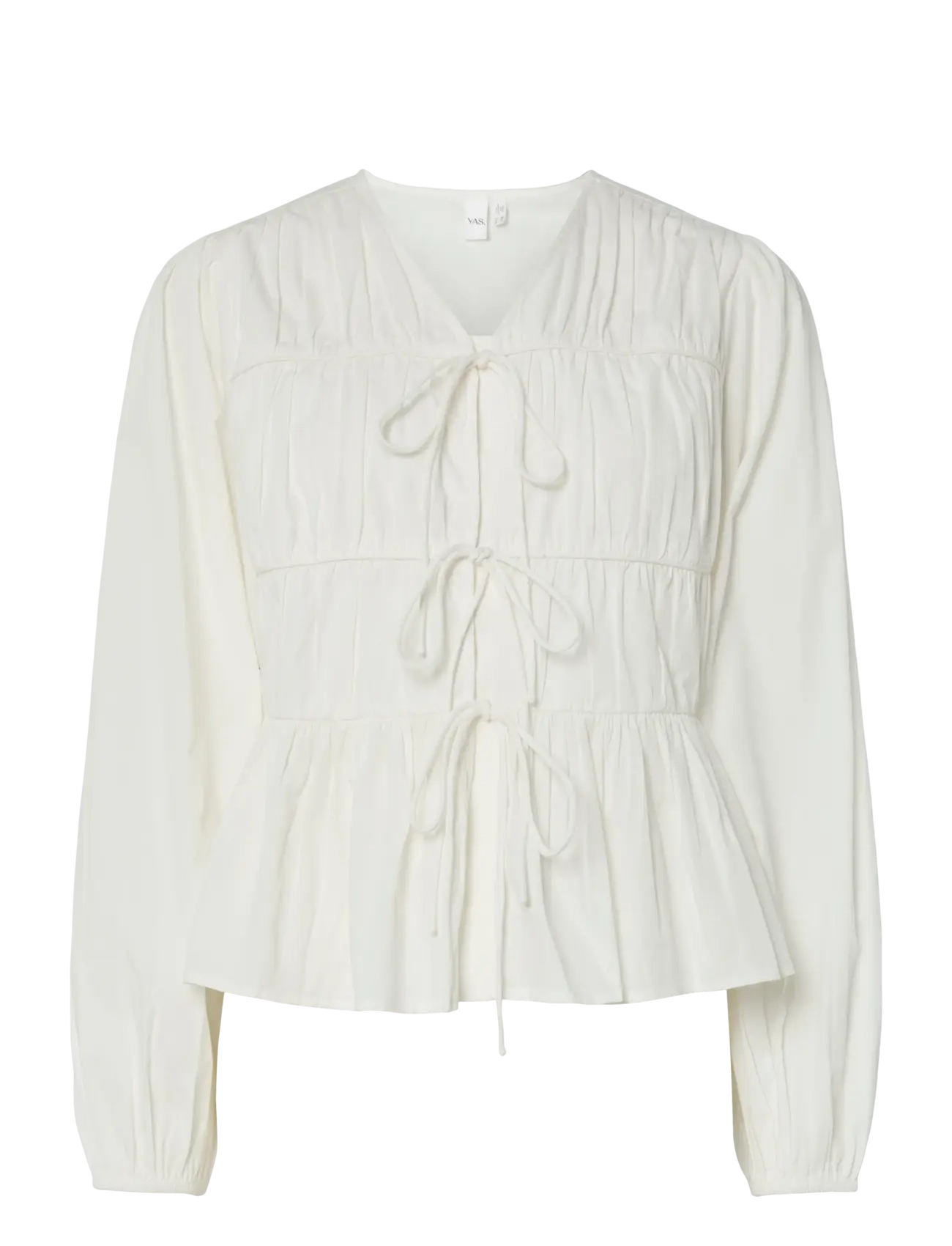 YAS YASEBBA LS TOP S. NOOS - Bluser - STAR WHITE / white