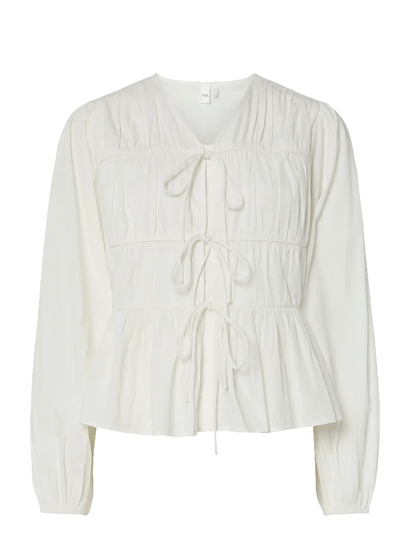 YAS - YASEBBA LS TOP S. NOOS - langärmlige blusen - star white - 1