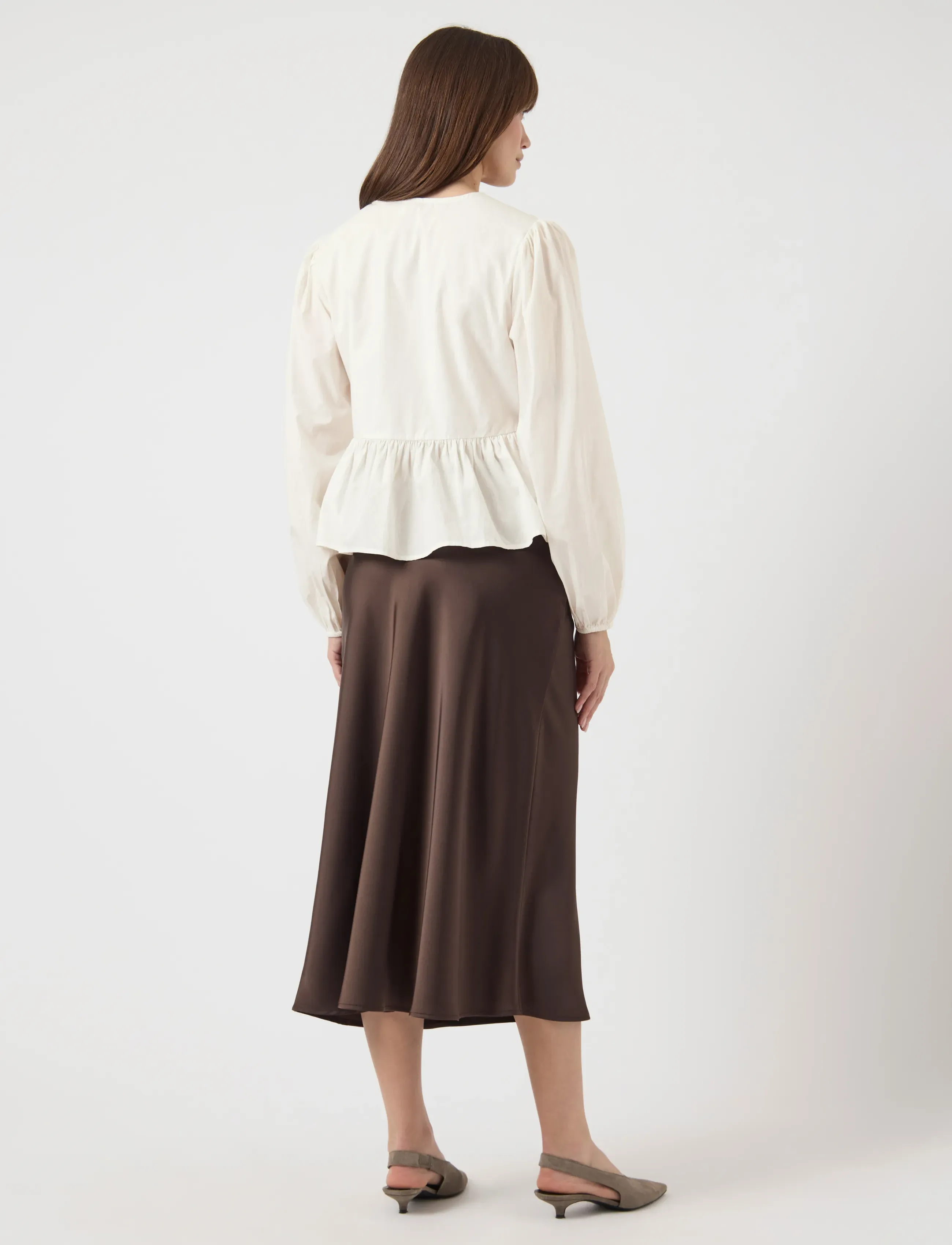 YAS - YASEBBA LS TOP S. NOOS - bluzki z długimi rękawami - star white - 3