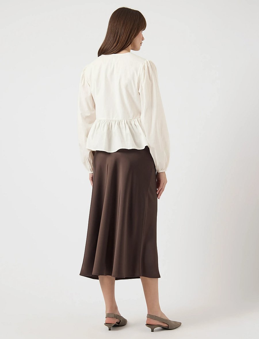 YAS - YASEBBA LS TOP S. NOOS - langærmede bluser - star white - 3
