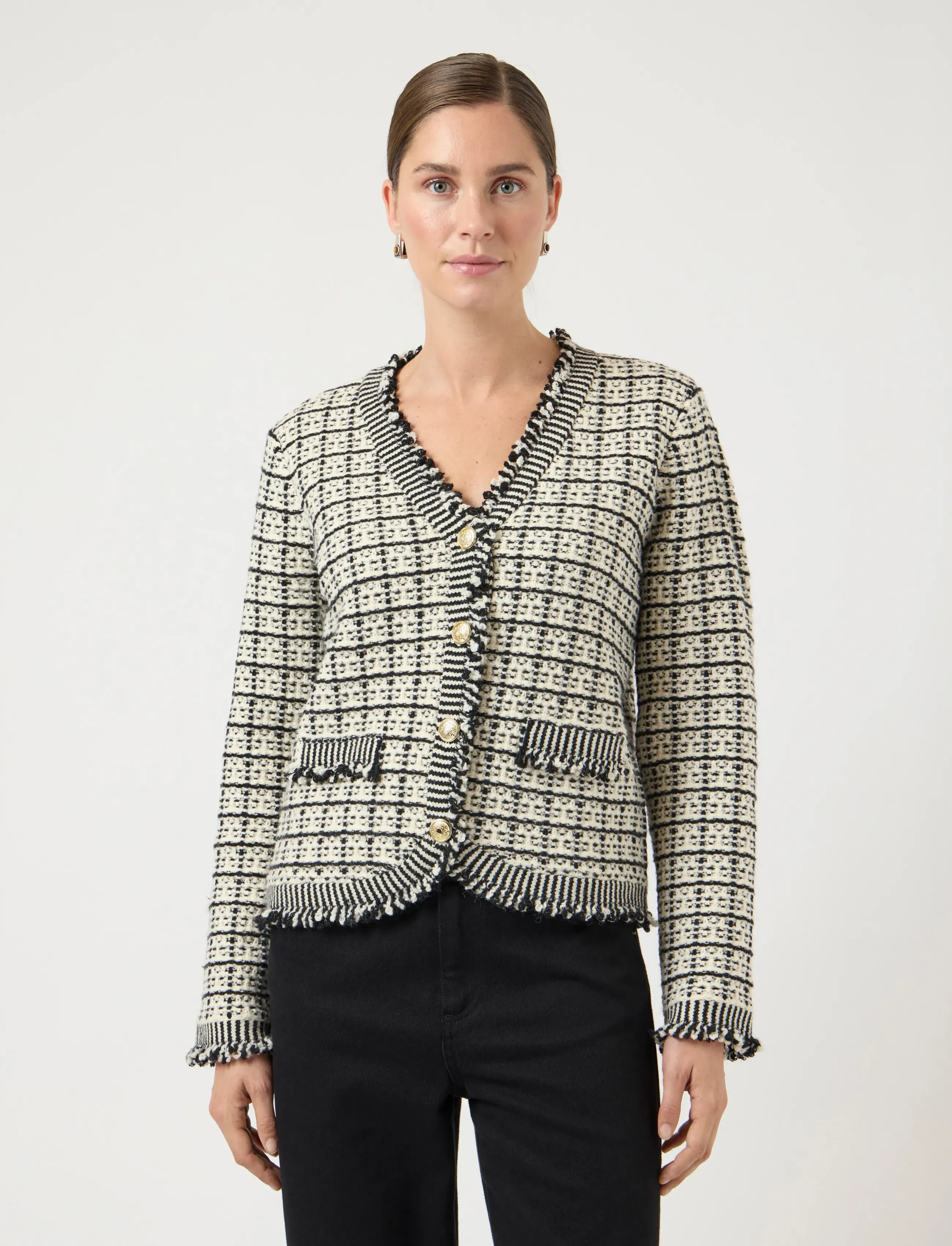 YAS rimo Ls Knit Cardigan S., XL, Knitwear, Mehrfarbig/gemustert - Cardigans, Frauen