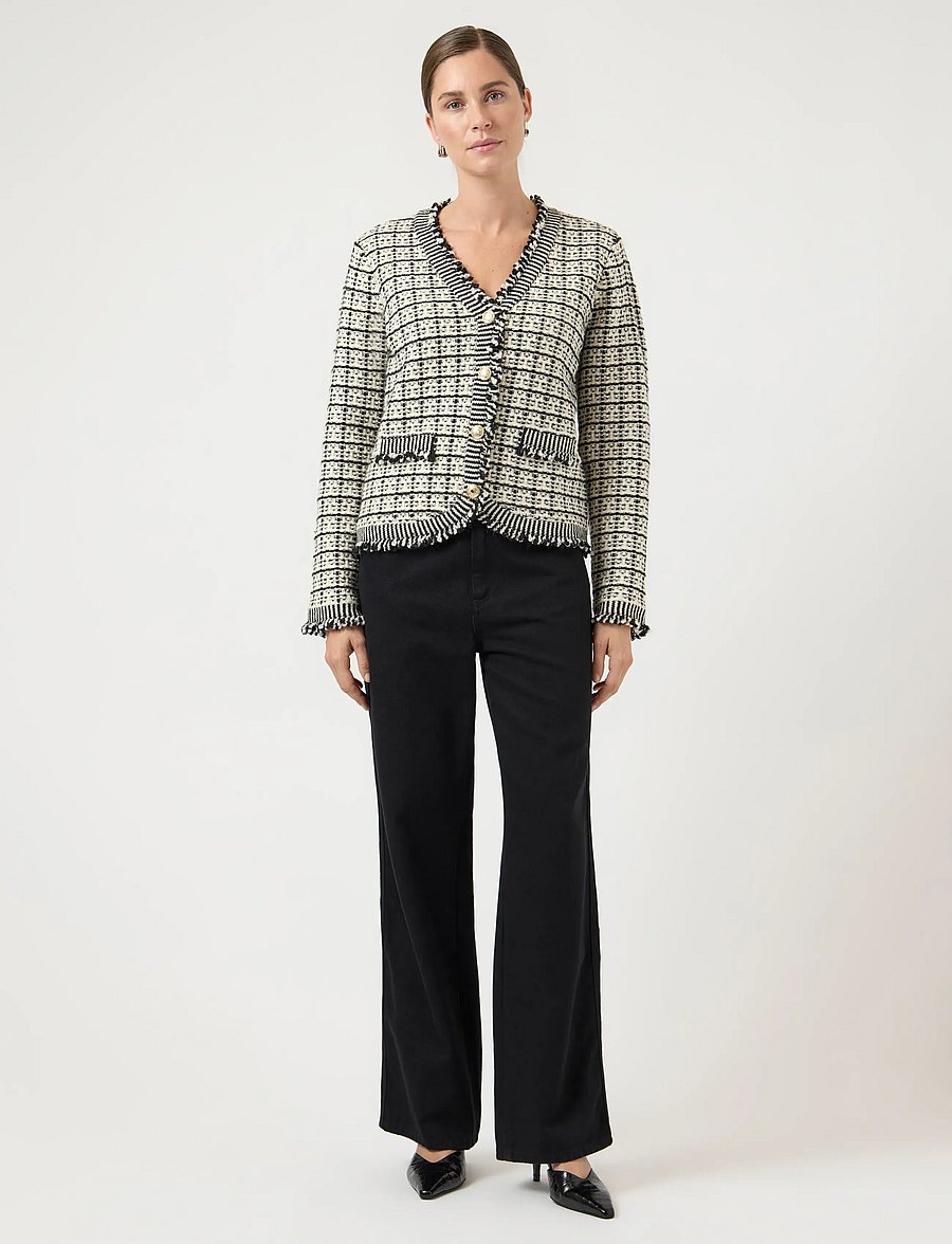 YAS - YASRIMO LS KNIT CARDIGAN S. - koftor - black - 4