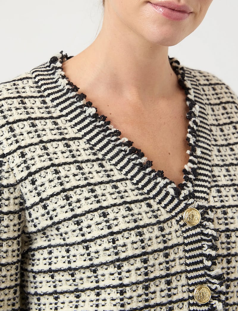 YAS - YASRIMO LS KNIT CARDIGAN S. - cardigans - black - 5