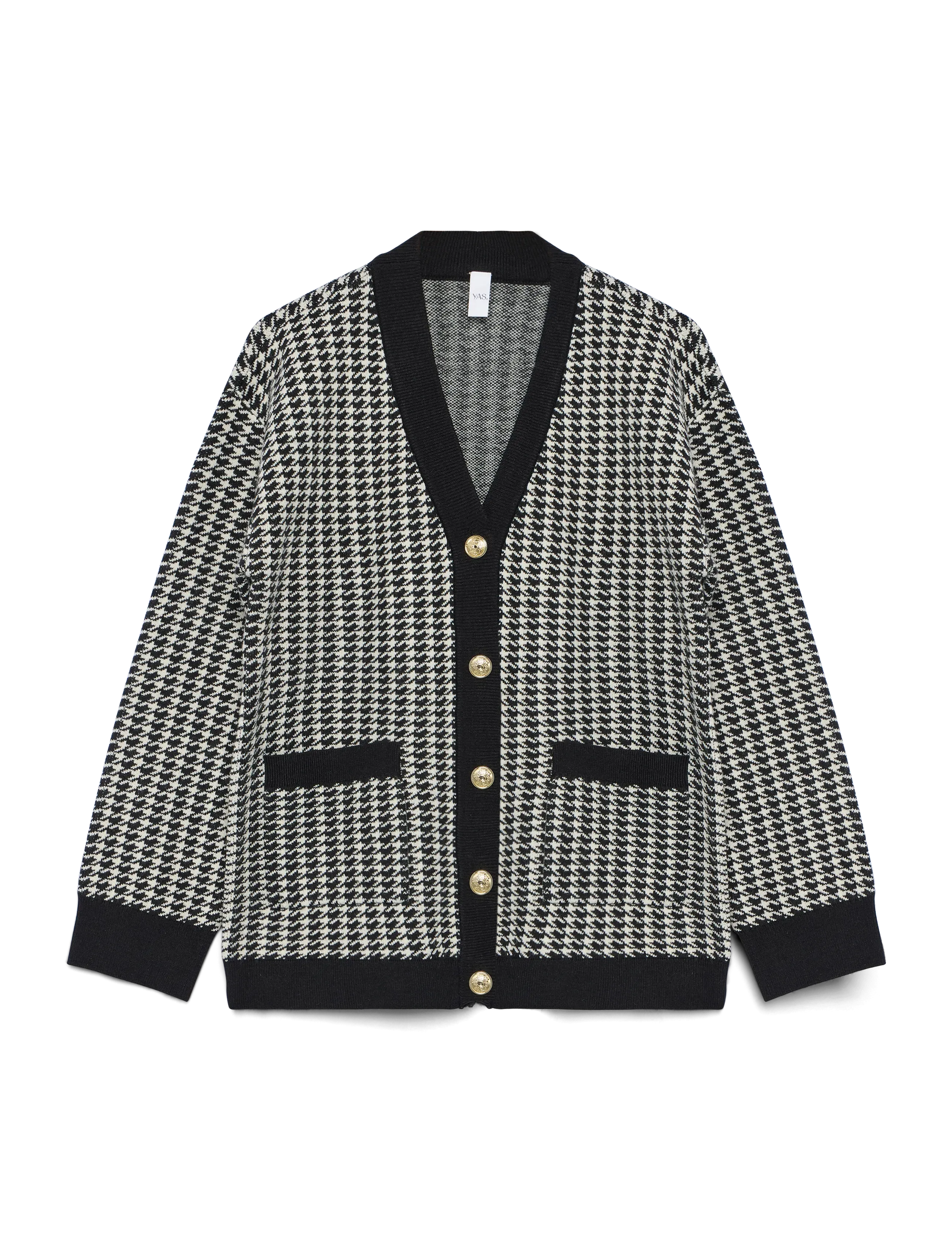 YAS Yaslivo Ls Knit Cardigan - Ex, XS, Black, Strik > Cardigans, Dame