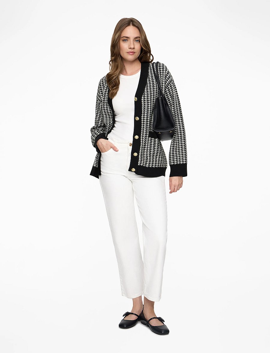 YAS - YASLIVO LS KNIT CARDIGAN - EX - cardigans - black - 2