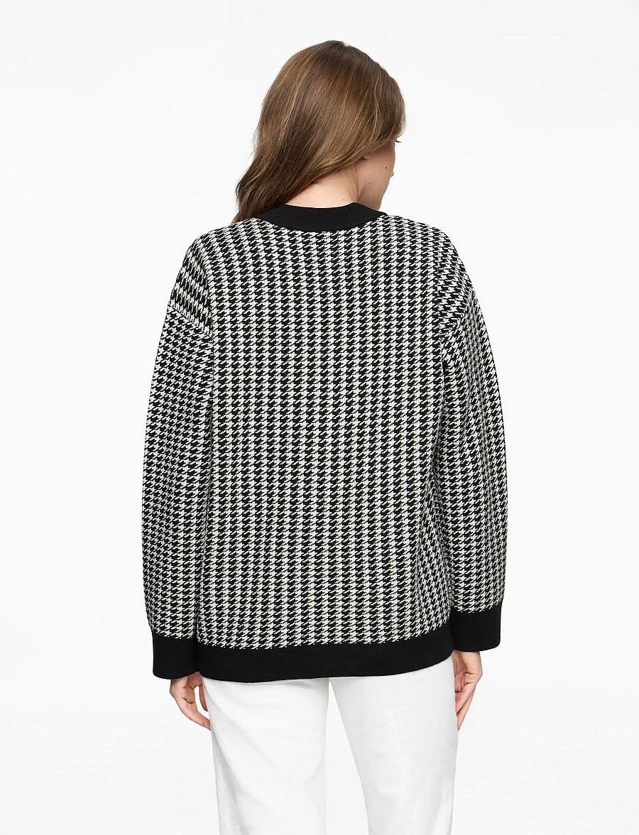 YAS - YASLIVO LS KNIT CARDIGAN - EX - cardigans - black - 4