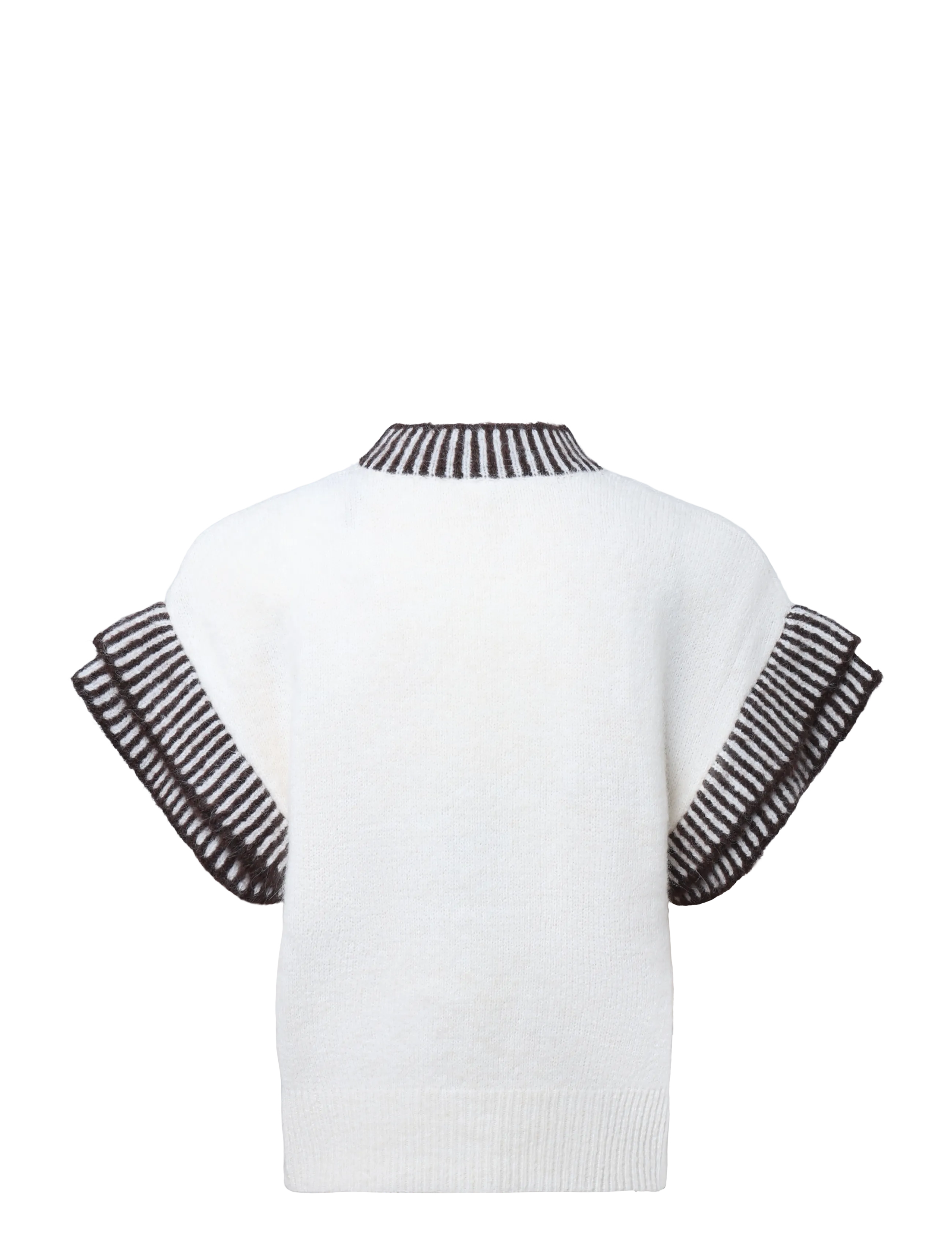 YAS - YASTELO SS KNIT TOP S. - birch - 1
