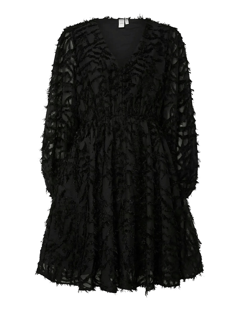 YAS - YASPARIA LS DRESS S. NOOS - partykleider - black - 1