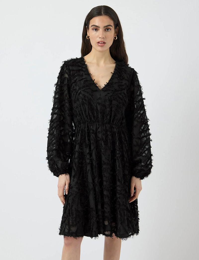 YAS - YASPARIA LS DRESS S. NOOS - partykleider - black - 0