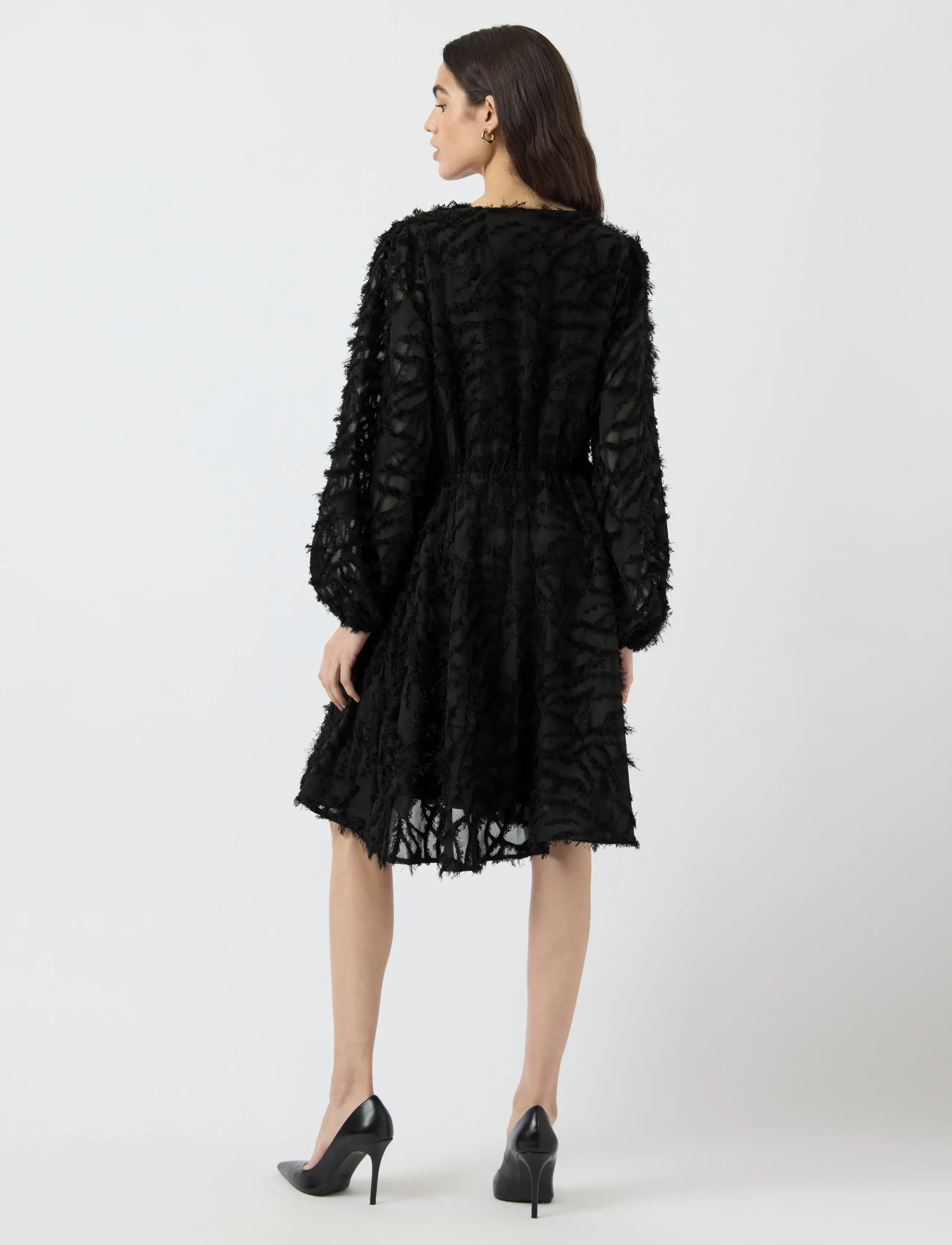 YAS - YASPARIA LS DRESS S. NOOS - festkjoler - black - 3