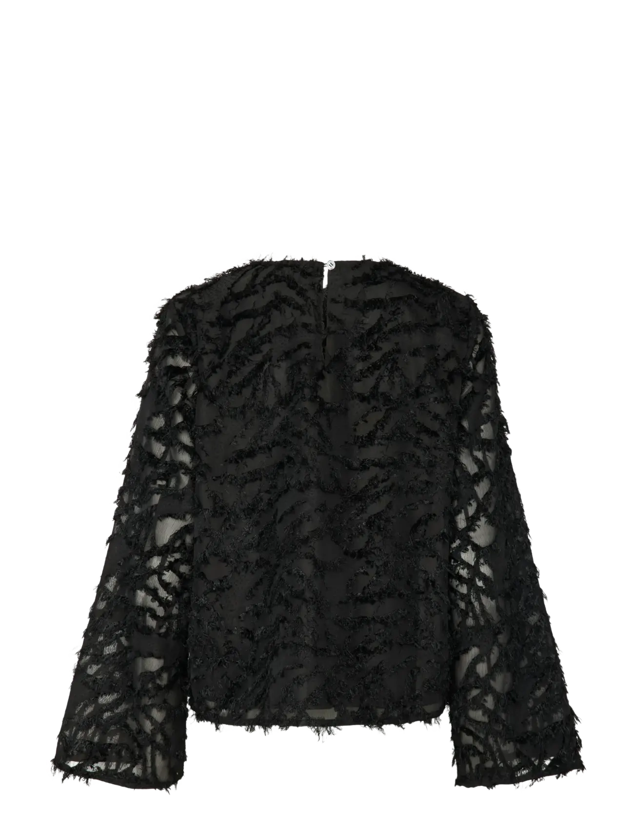 YAS - YASPARIA LS TOP S. NOOS - long sleeved blouses - black - 2