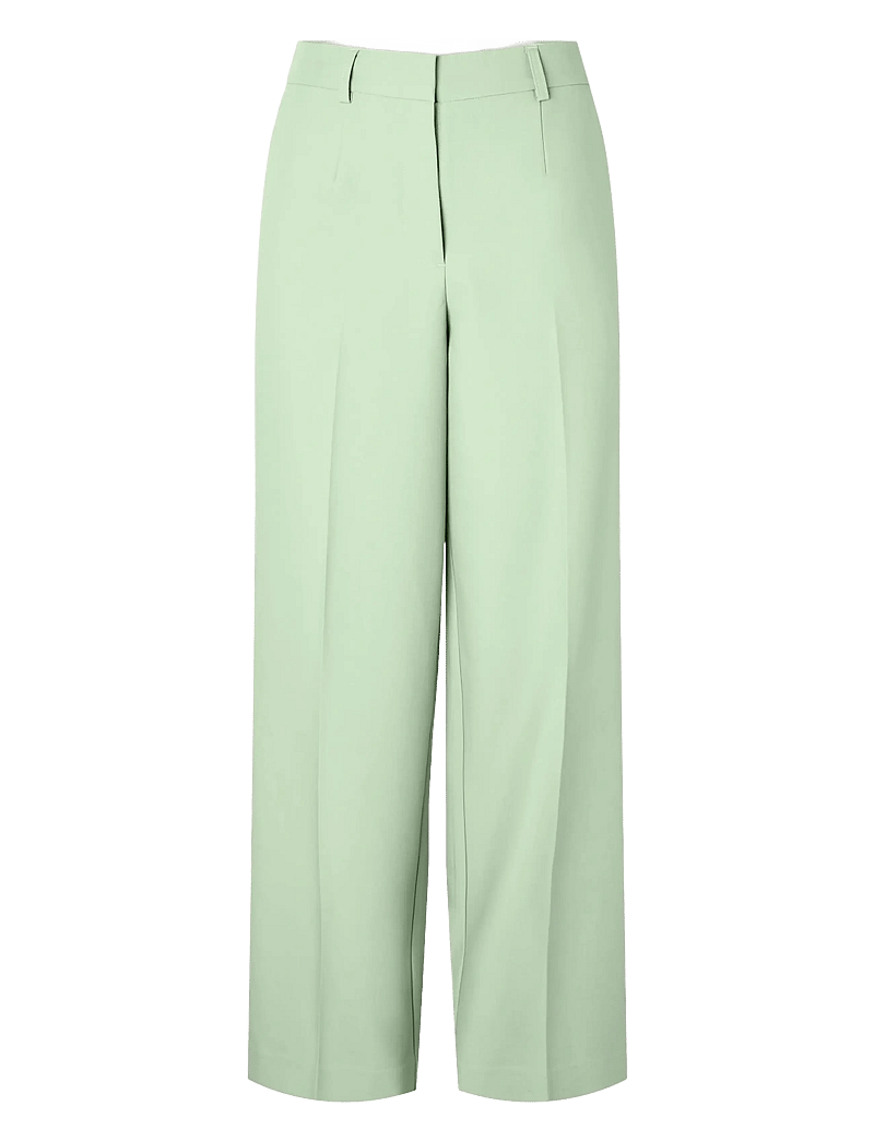 YAS - YASMIDNIGHT WIDE MW PANT - SHOW - hosen mit weitem bein - ambrosia - 0
