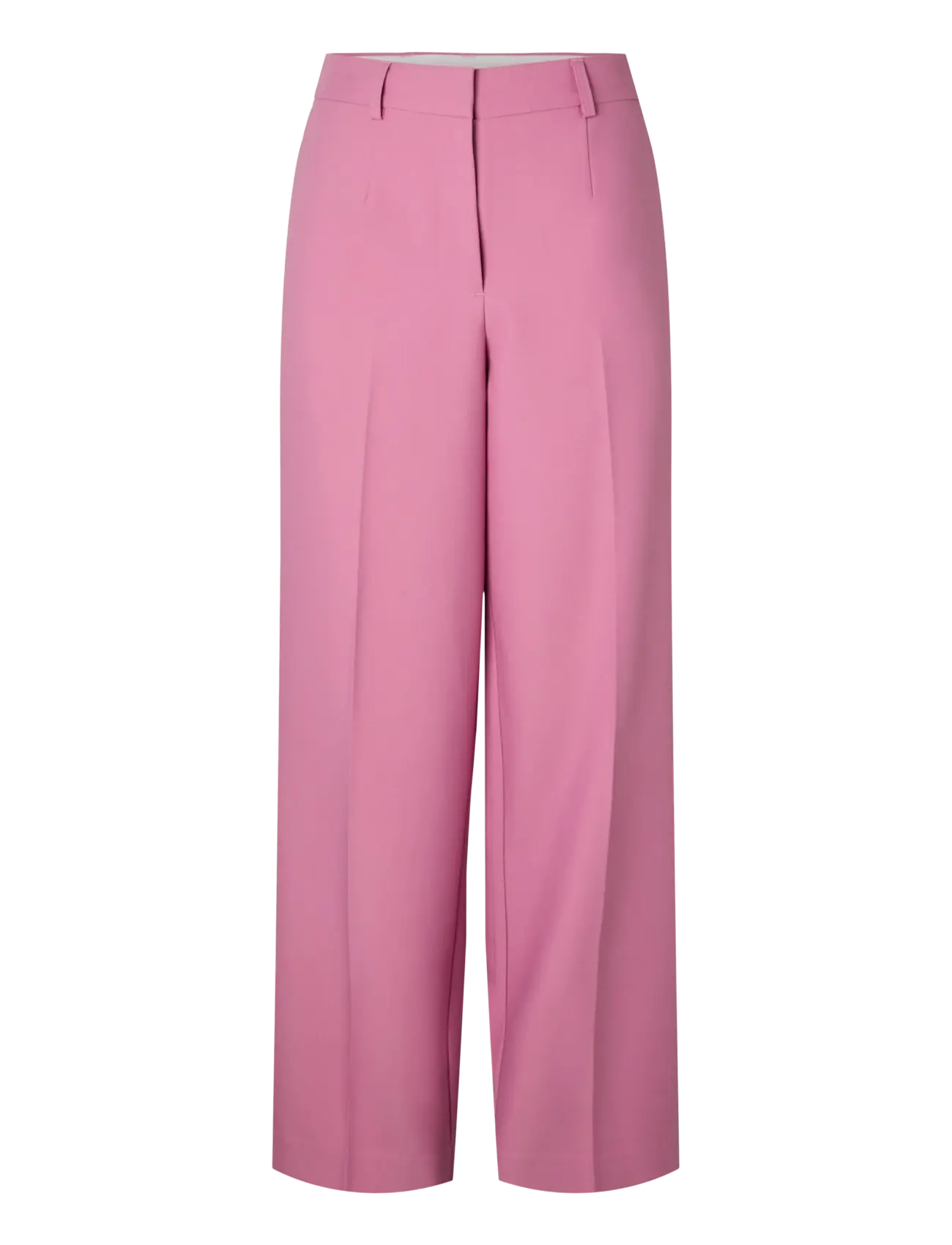 YAS Yasmidnight Wide Mw Hose - Show Pink - 34 - Damen