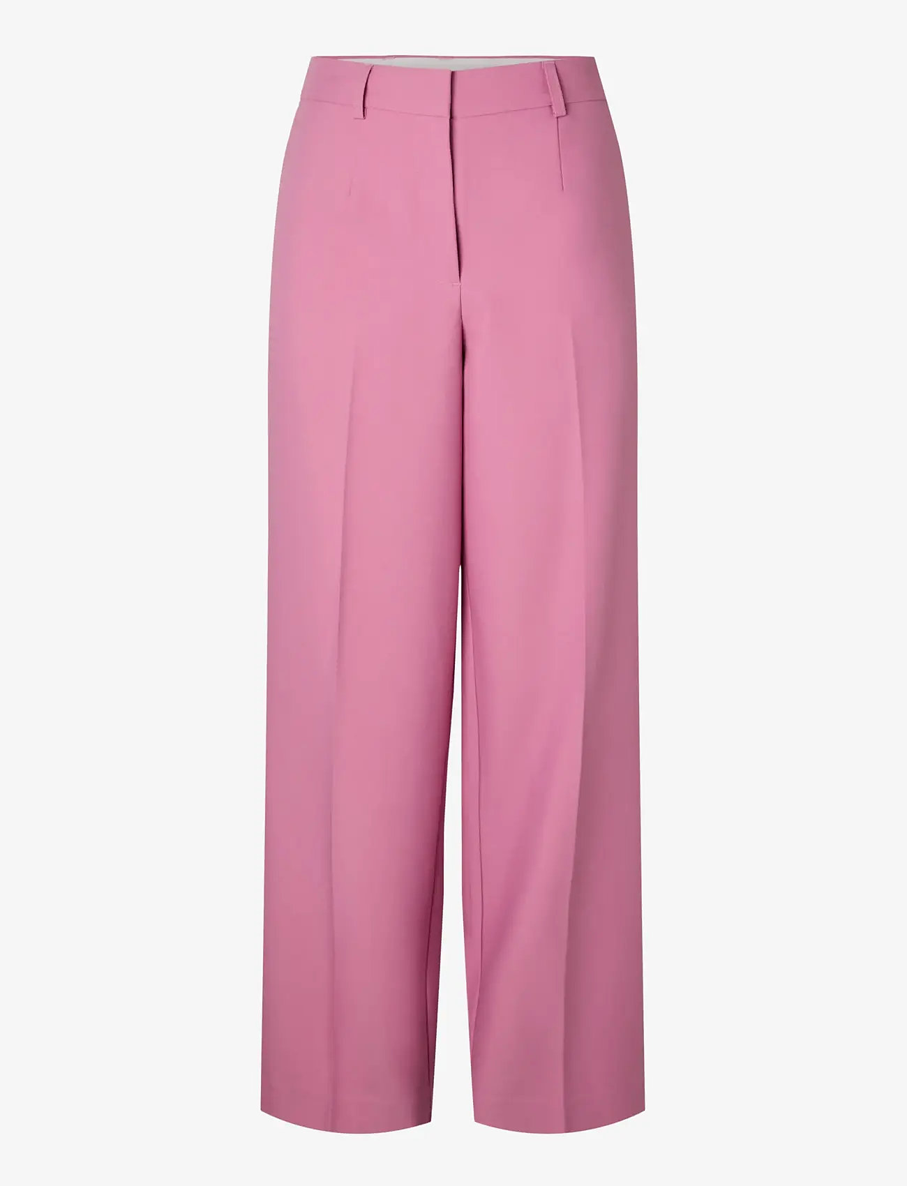 YAS - YASMIDNIGHT WIDE MW PANT - SHOW - bukser med brede ben - orchid smoke - 1