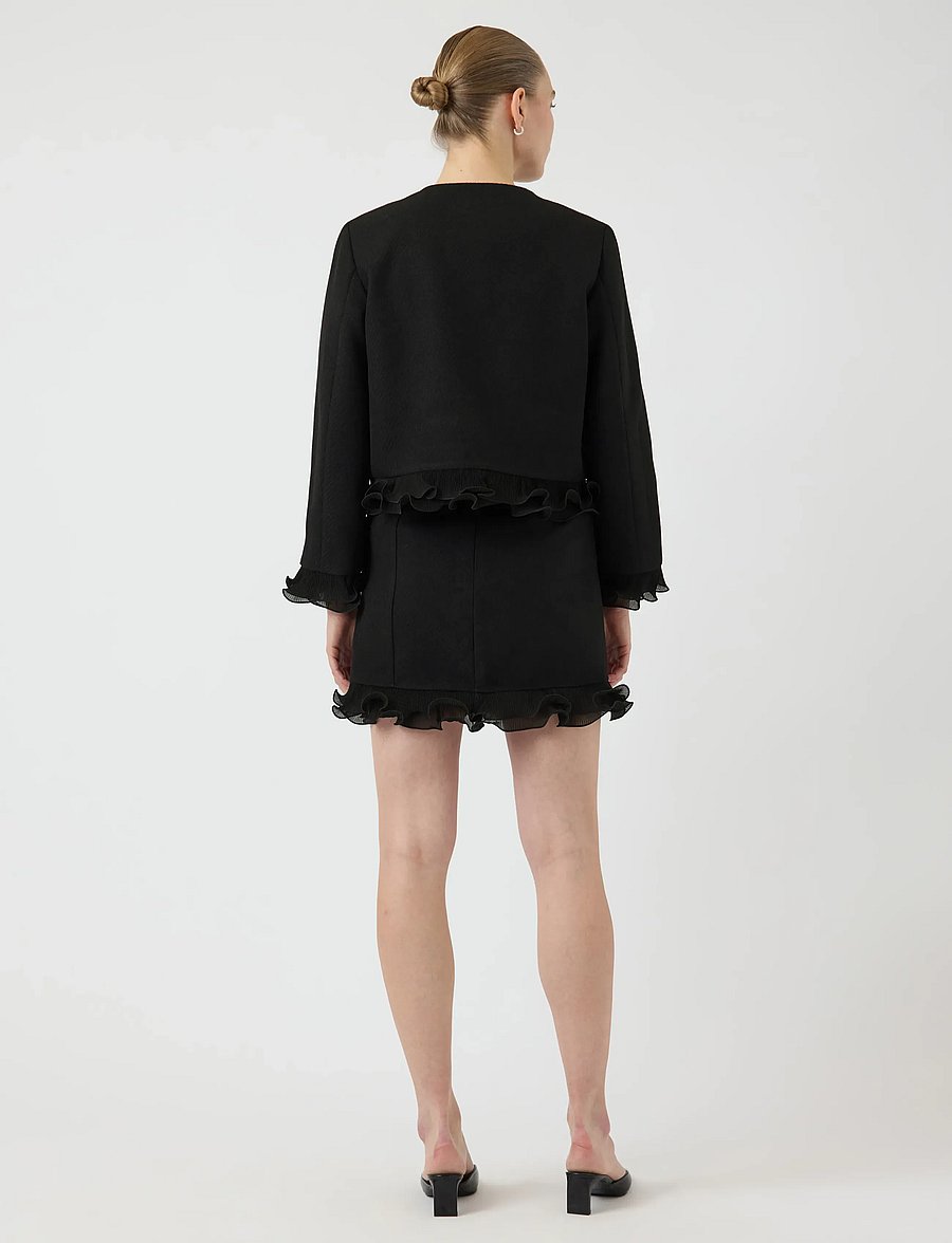 YAS - YASFRINO HW SHORT SKIRT - Īsi svārki - black - 3