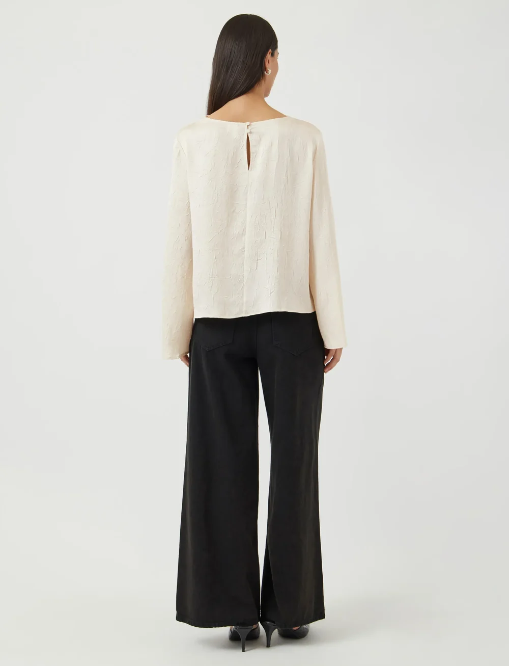 YAS - YASNIMBO LS TOP S. - långärmade blusar - birch - 3