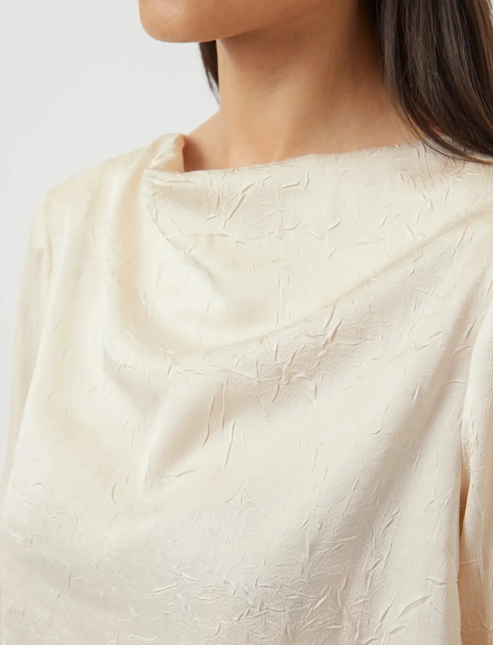 YAS - YASNIMBO LS TOP S. - långärmade blusar - birch - 4