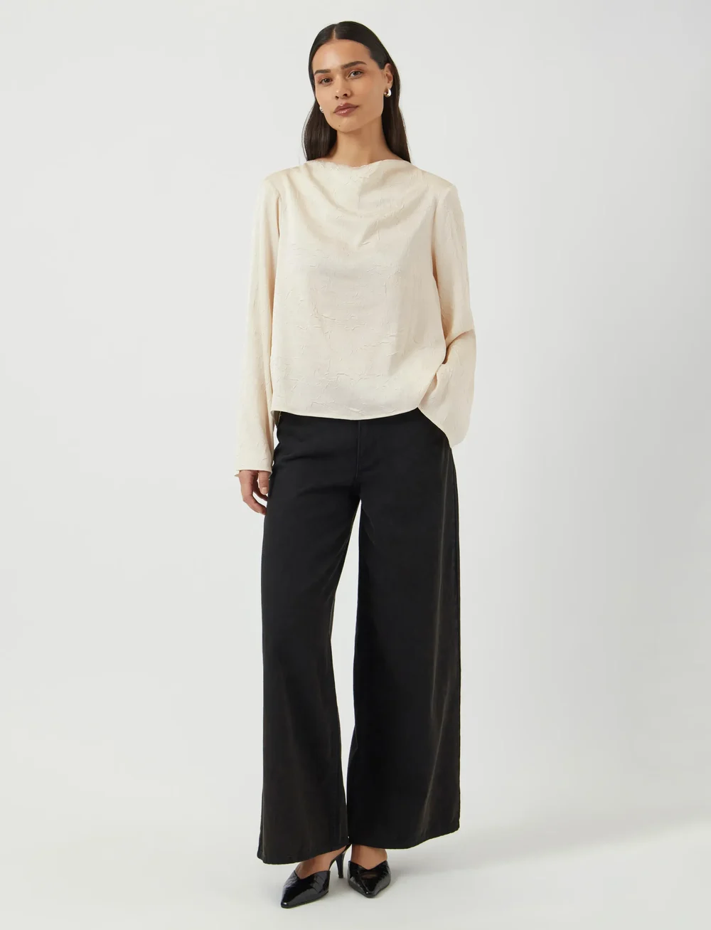 YAS - YASNIMBO LS TOP S. - långärmade blusar - birch - 5