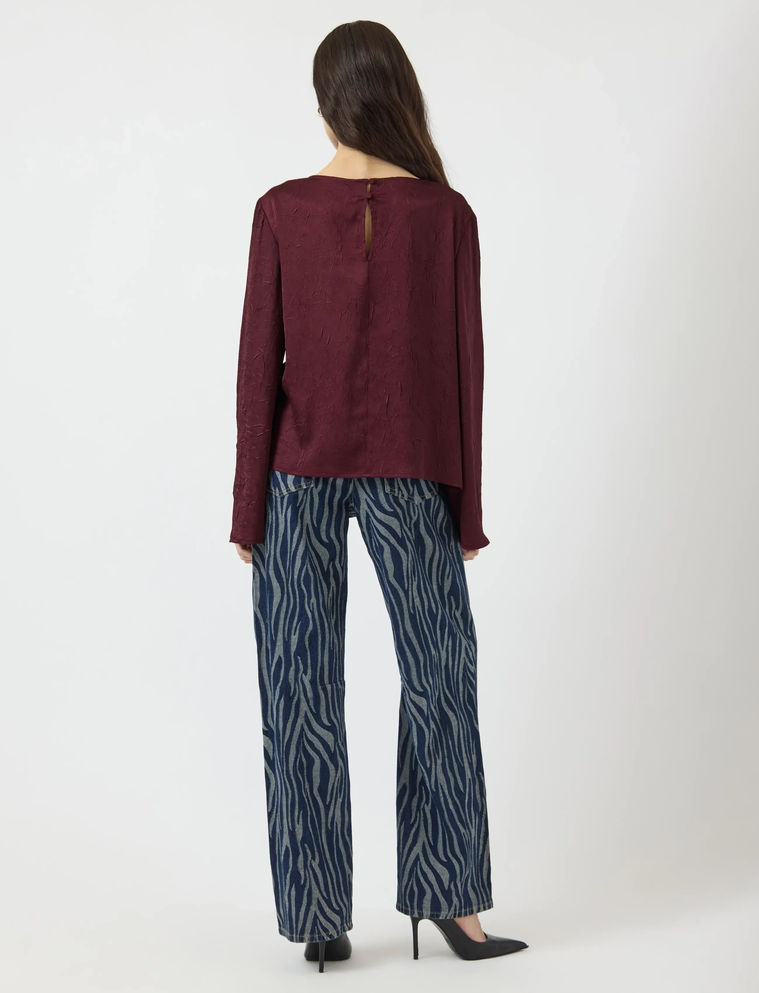 YAS - YASNIMBO LS TOP S. - blouses à manches longues - port royale - 3