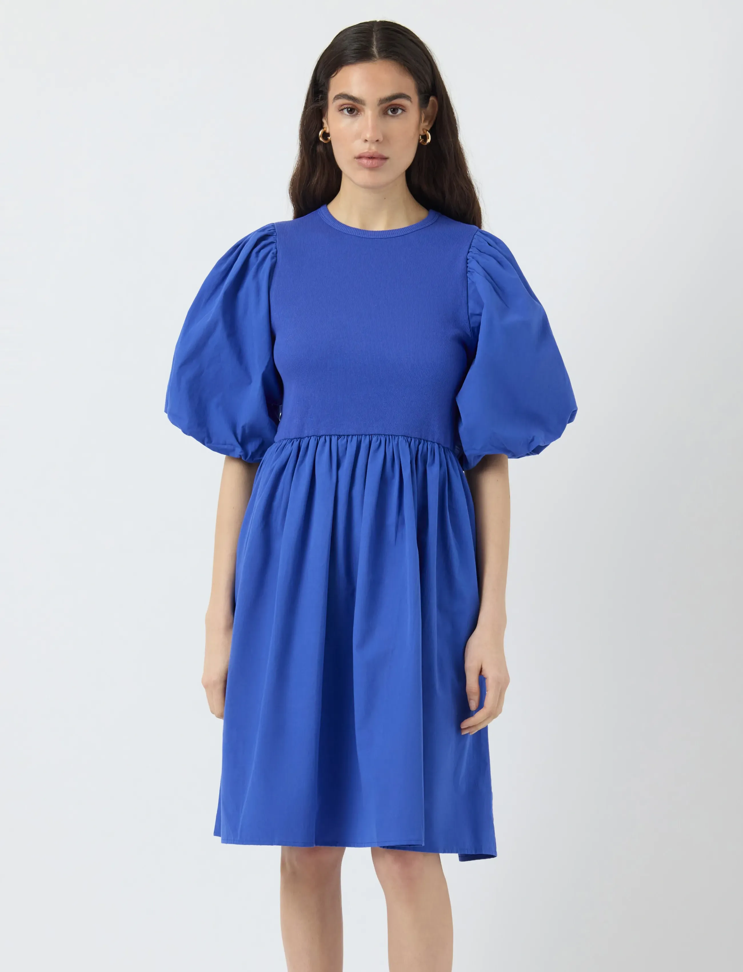 YAS YASMIRI 2/4 DRESS - EX - Sommerkjoler - DAZZLING BLUE / blue