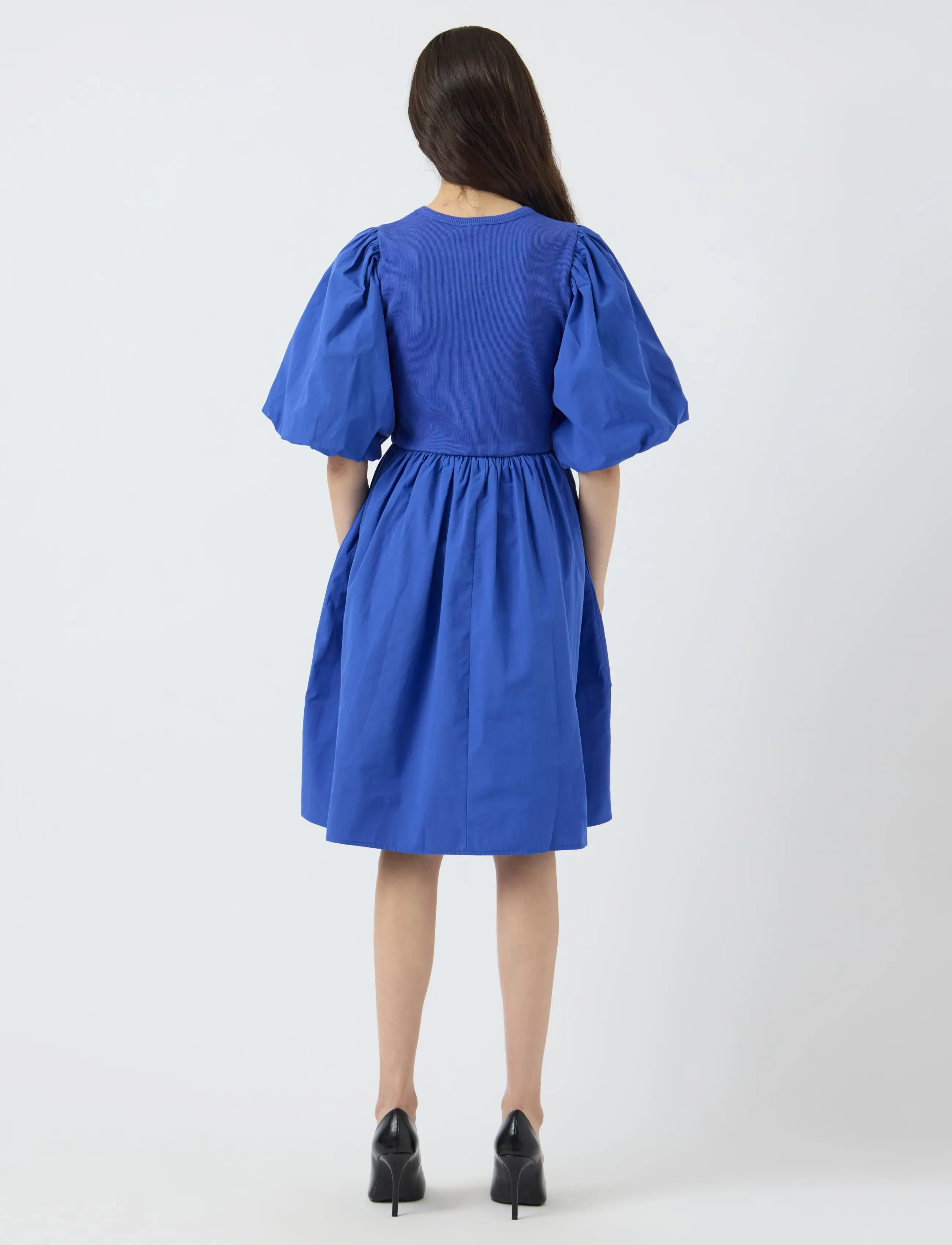 YAS - YASMIRI 2/4 DRESS - EX - sukienki letnie - dazzling blue - 3