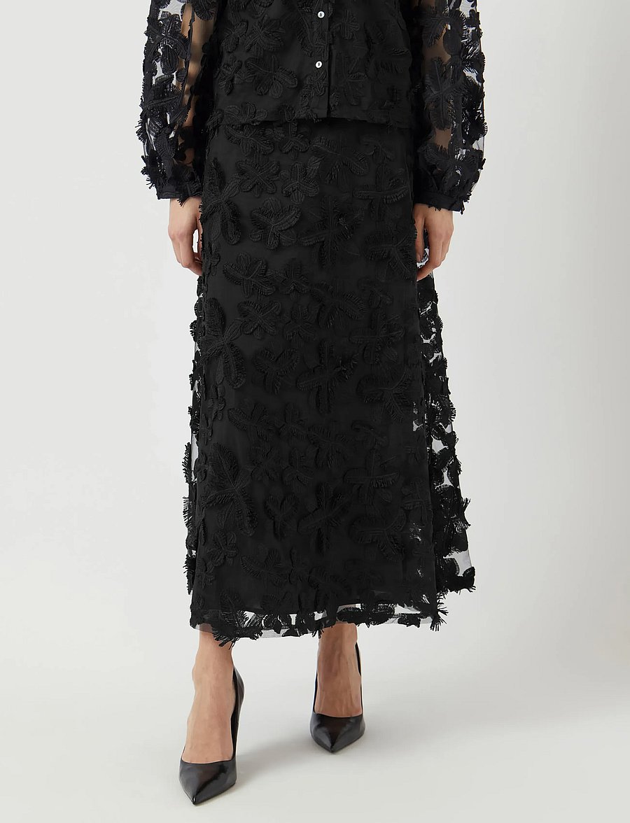 YAS - YASKARLY HW SKIRT S. - SHOW - black - 0