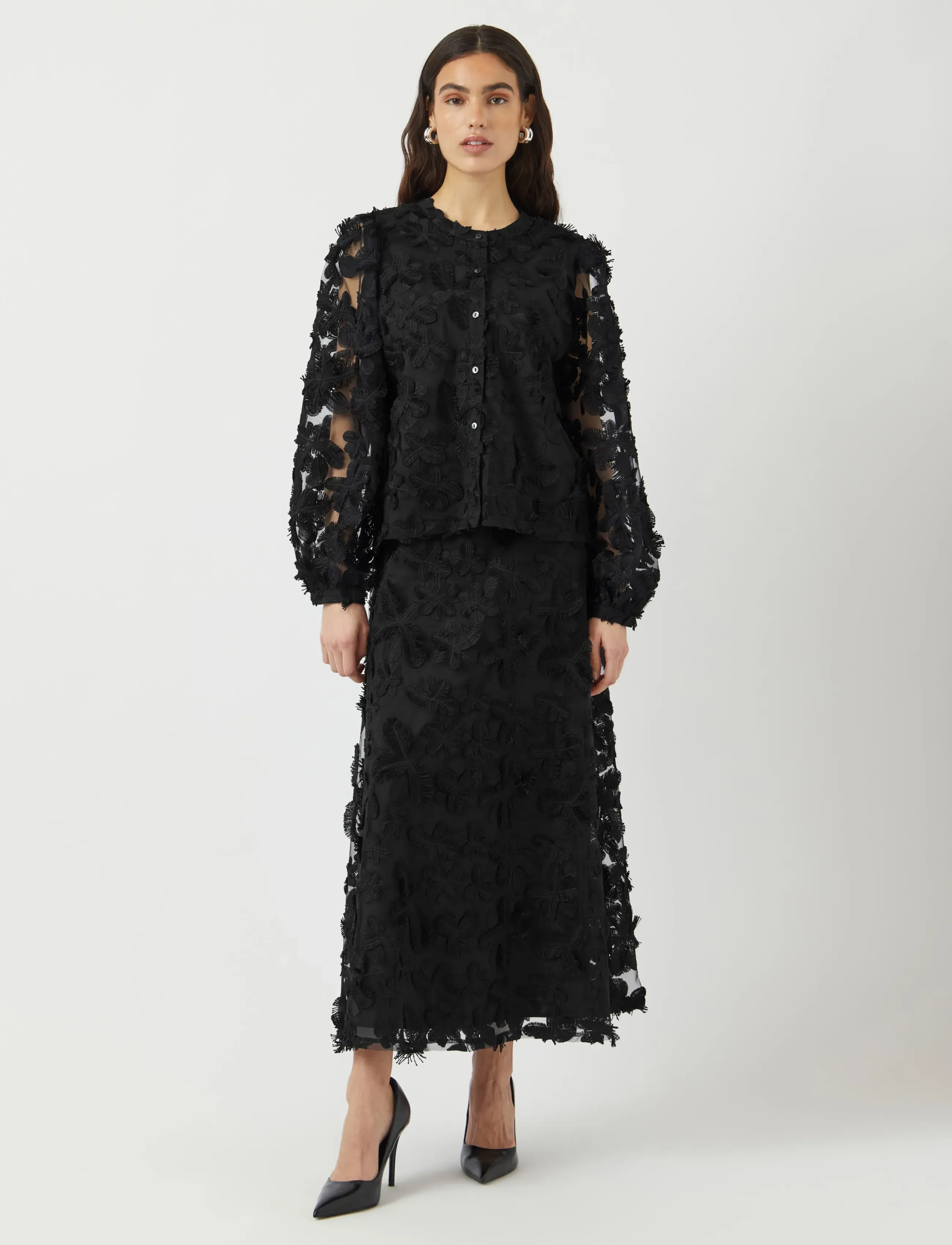 YAS - YASKARLY HW SKIRT - SHOW - black - 5
