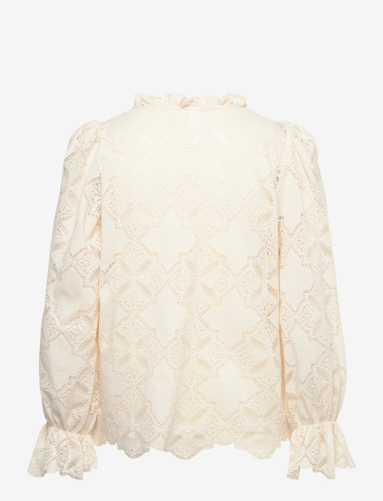 YAS - YASSELMI LS TOP NOOS - long sleeved blouses - birch - 1