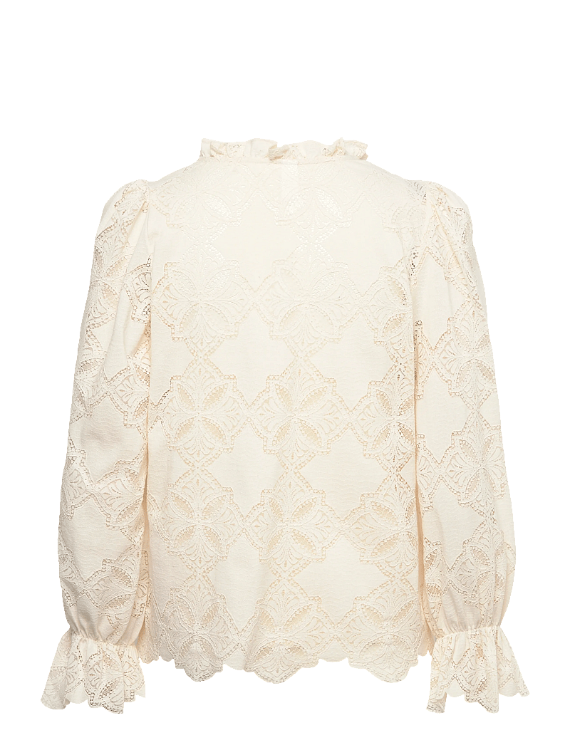 YAS - YASSELMI LS TOP NOOS - langärmlige blusen - birch - 1